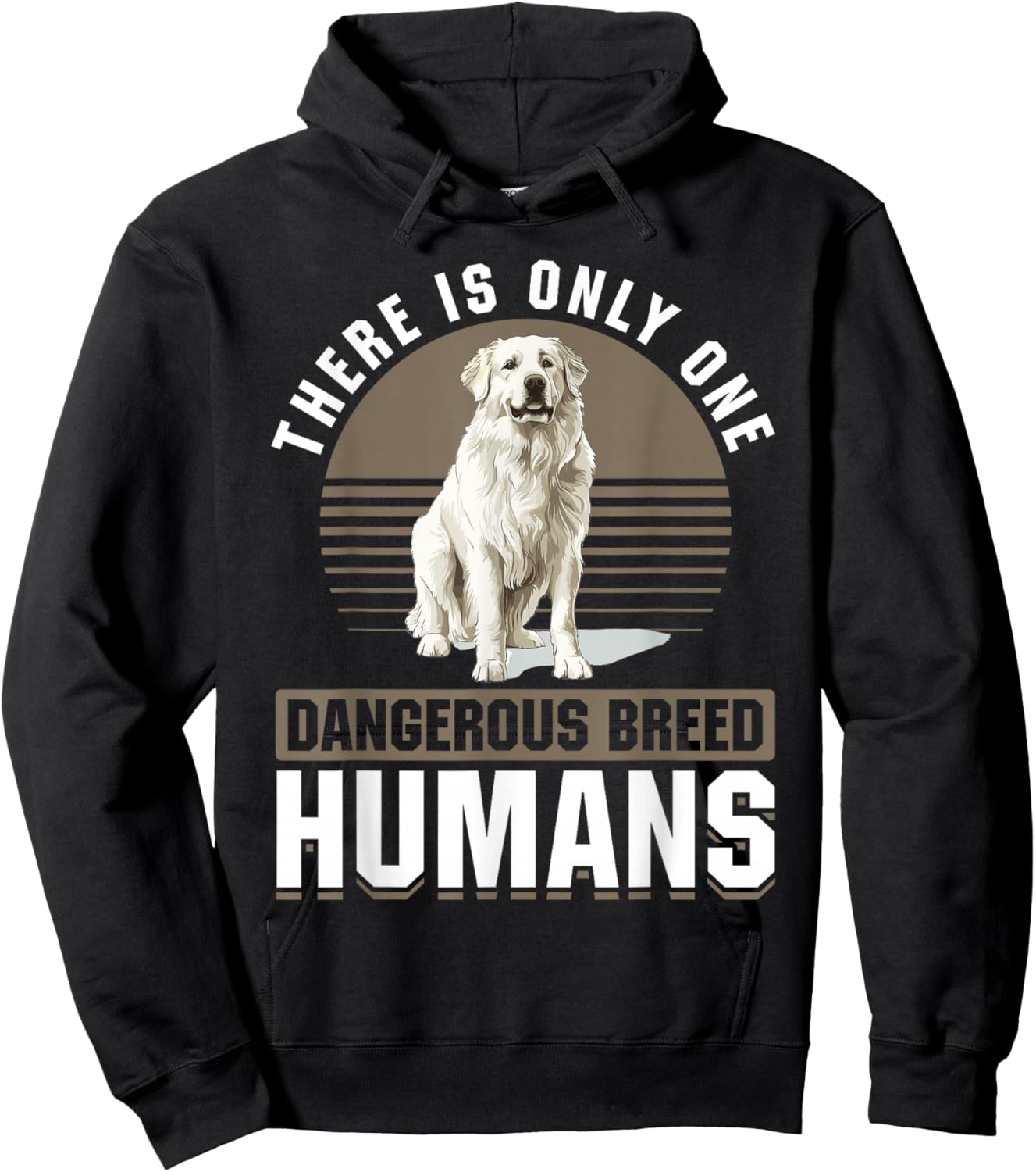 Great Pyrenees Dog Owner Hoodie - Hoodie | Black