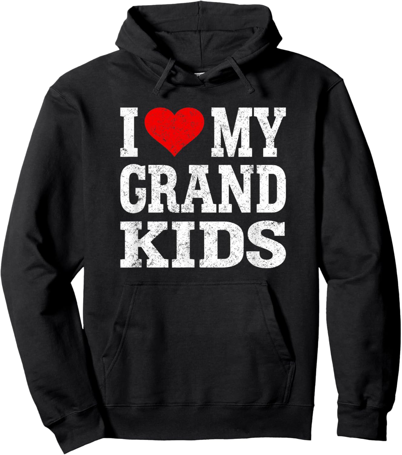 I Love My Grandkids Hoodie - Hoodie | Black