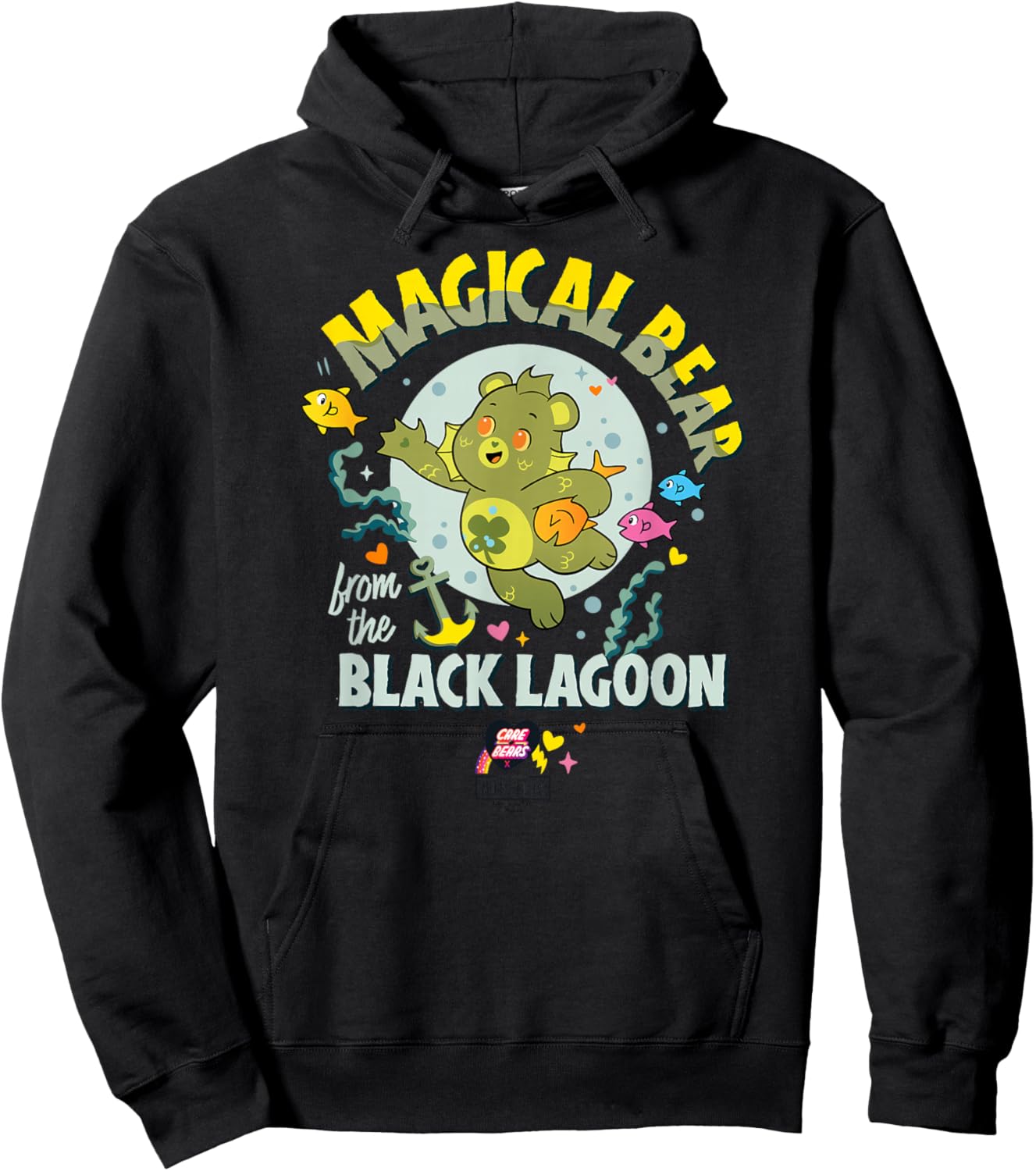 Care Bears x Universal Monsters Magical Bear Creature Hoodie - Hoodie | Black