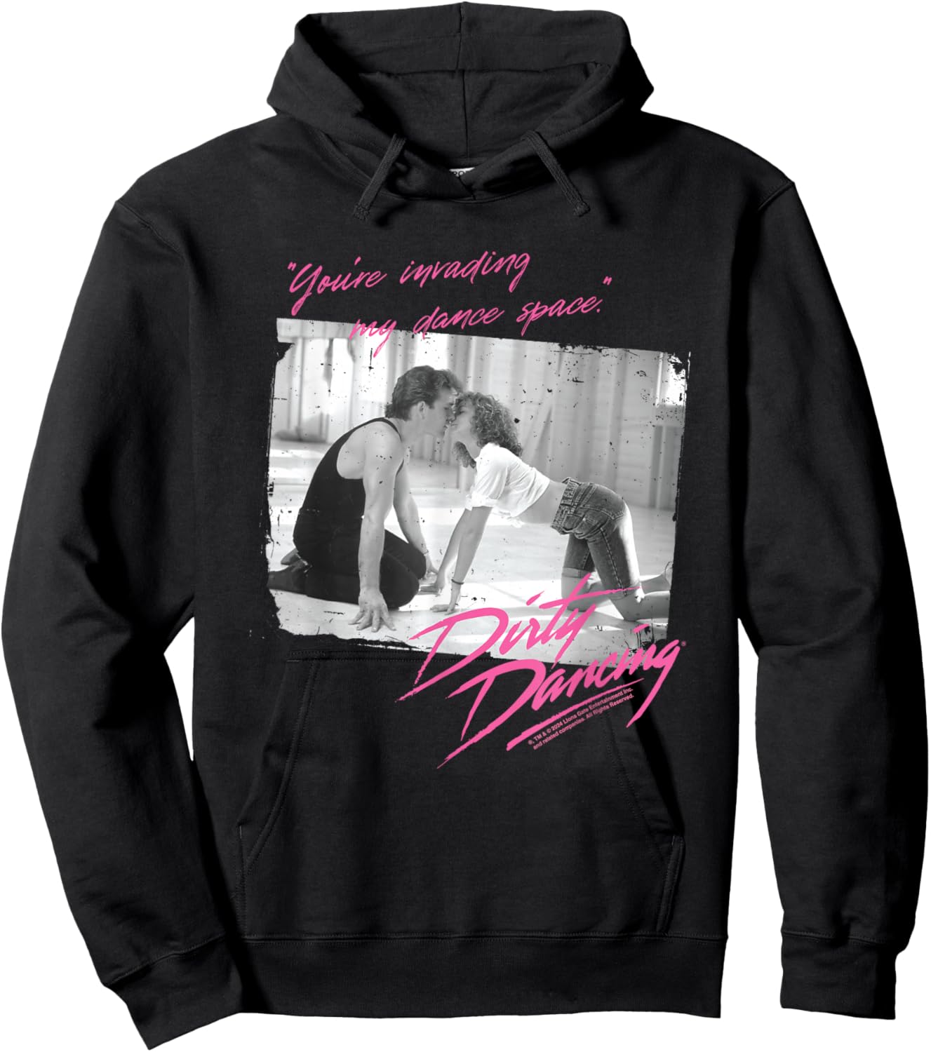 Dirty Dancing, tu invahis mon espace de danse , Black, S Hoodie - Hoodie | Black