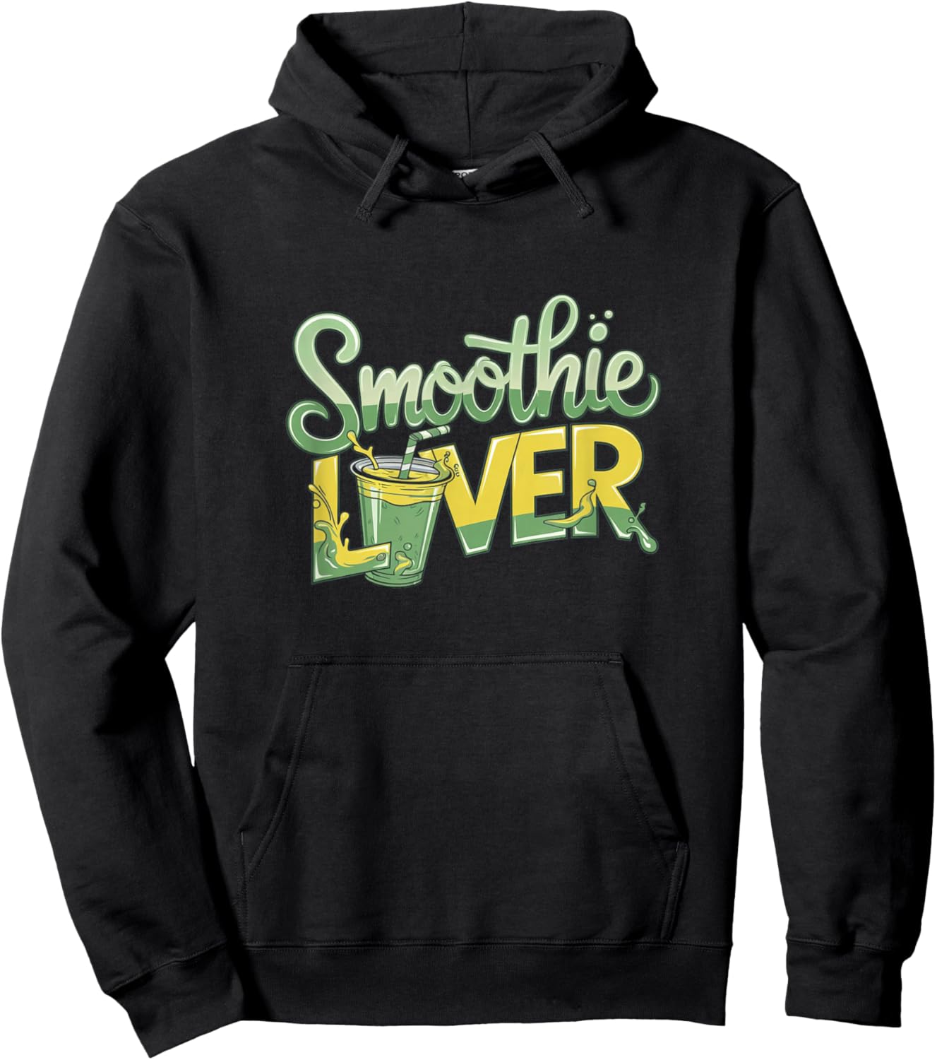 Smoothie Lover Health Drink Vegan Life Enthusiast Hoodie - Hoodie | Black