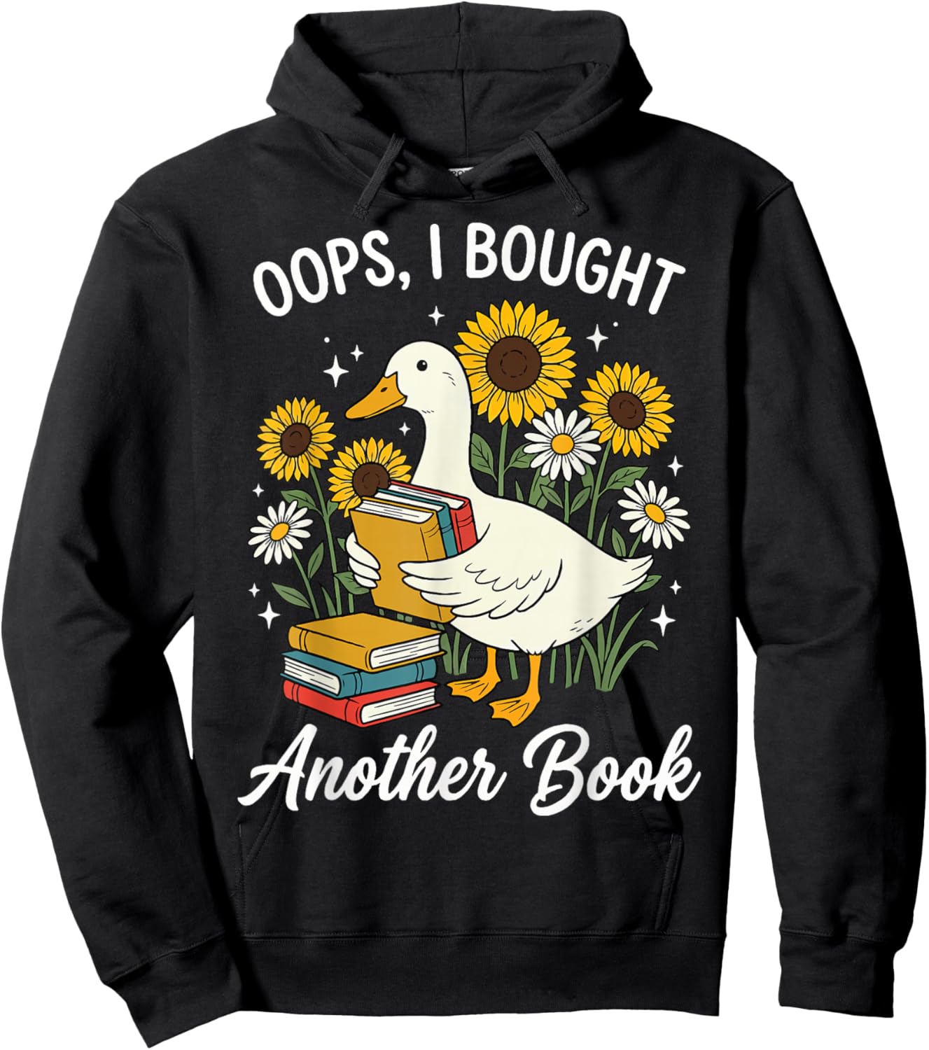 Oops I Bought Another Book Hoodie - Hoodie | Black
