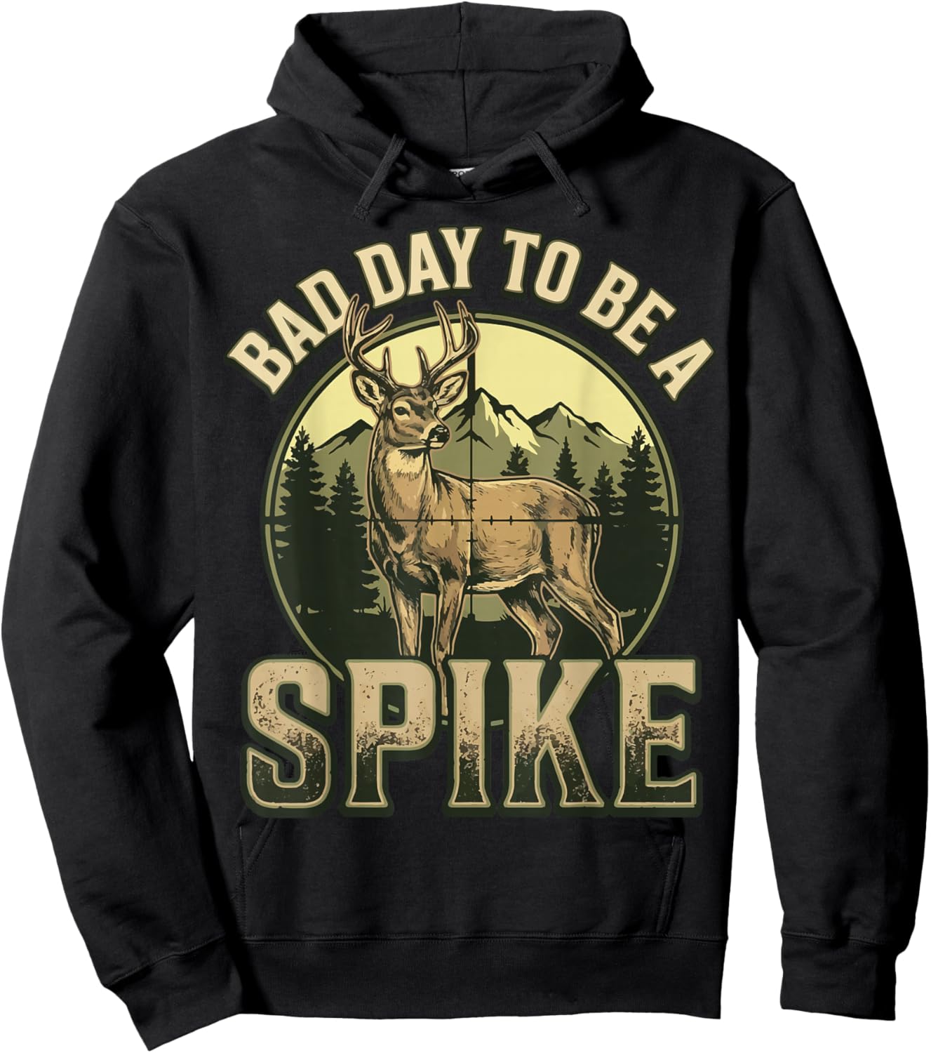 Bad Day to Be A Spike Hoodie - Hoodie | Black