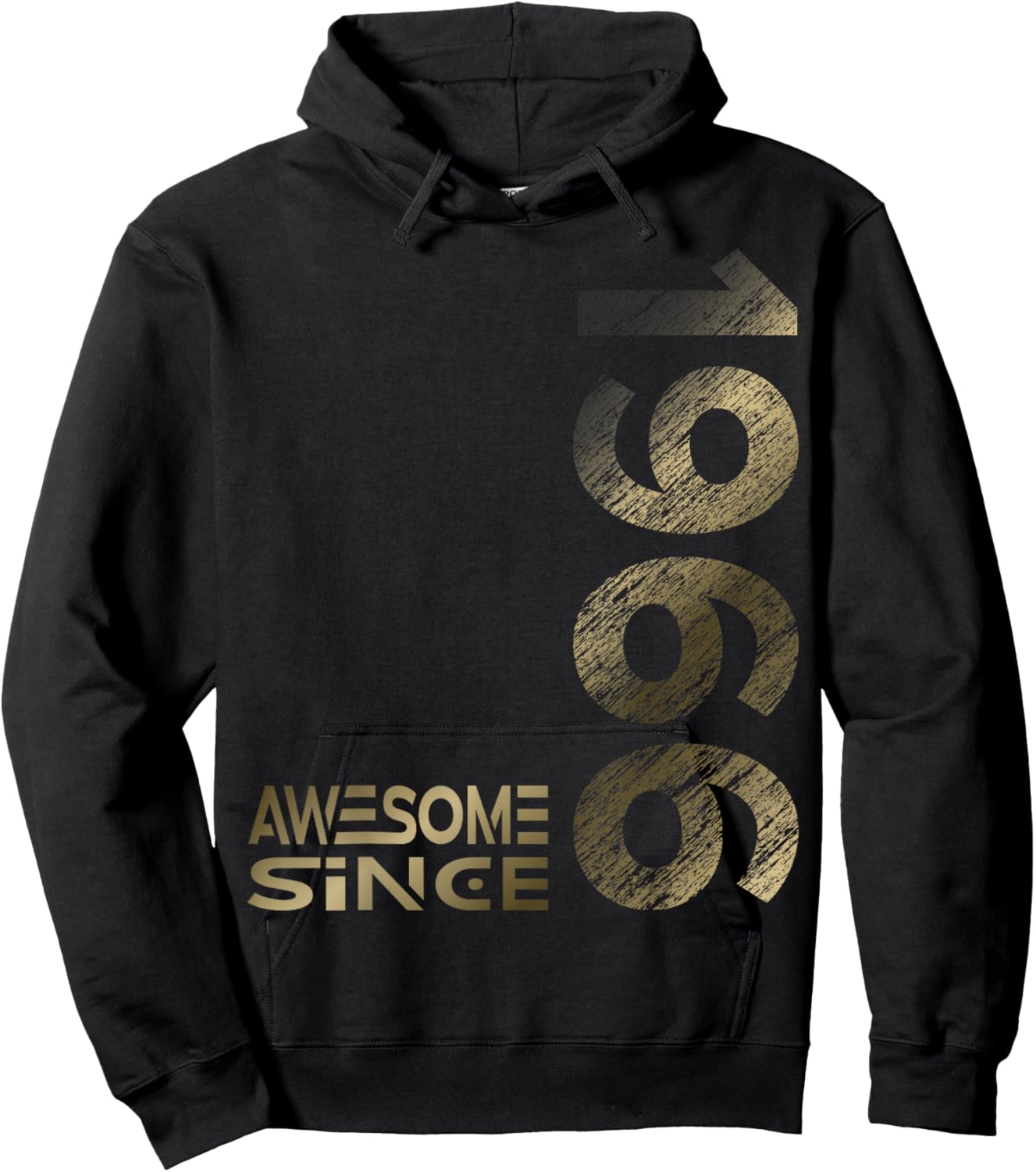 Awesome since 1966 60th Birthday Hoodie - Hoodie | Black