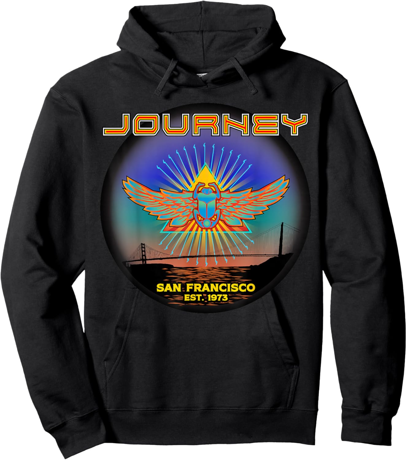 Journey SF Scar Hoodie - Hoodie | Black