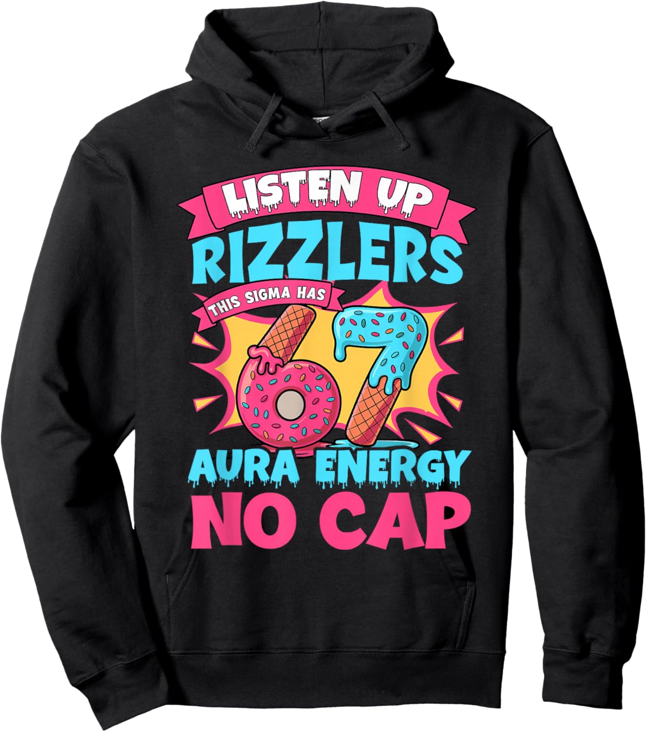 No Cap Hoodie - Hoodie | Black