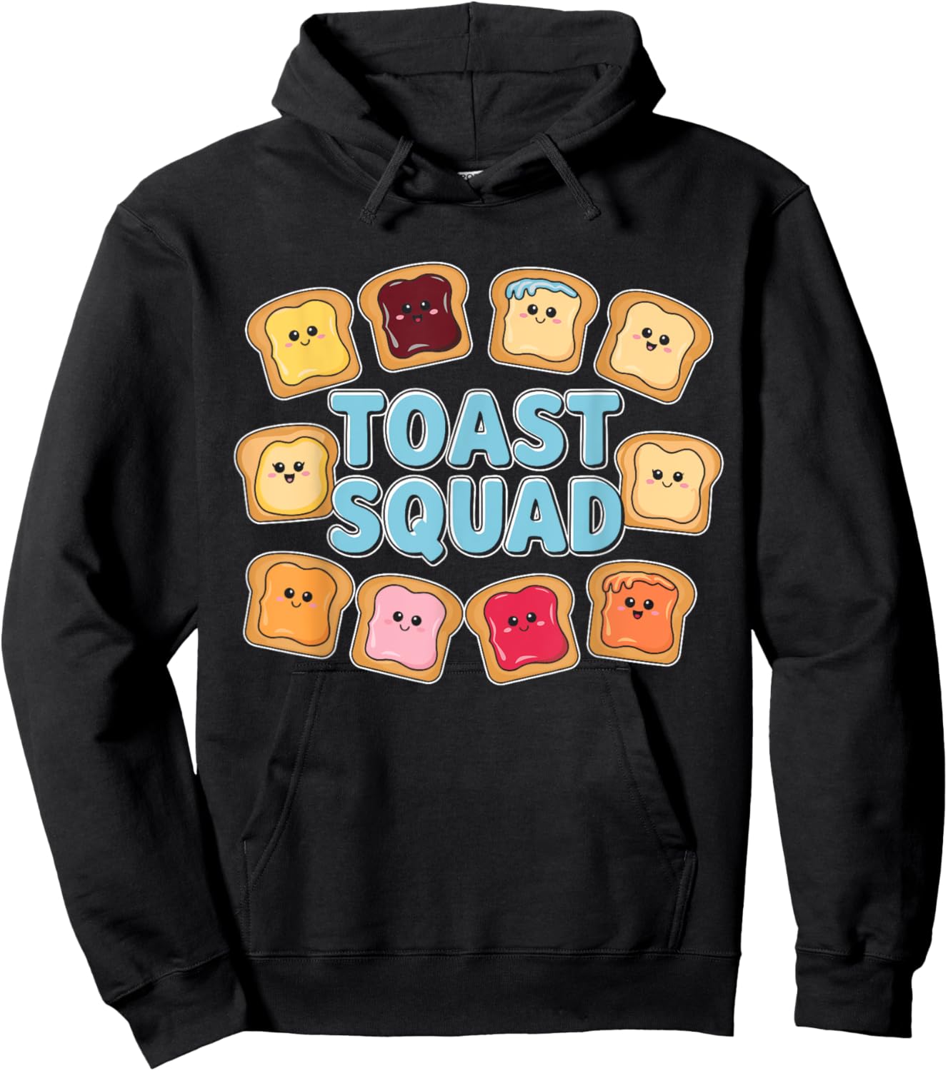 Toast Squad Pastry Baking Hoodie - Hoodie | Black