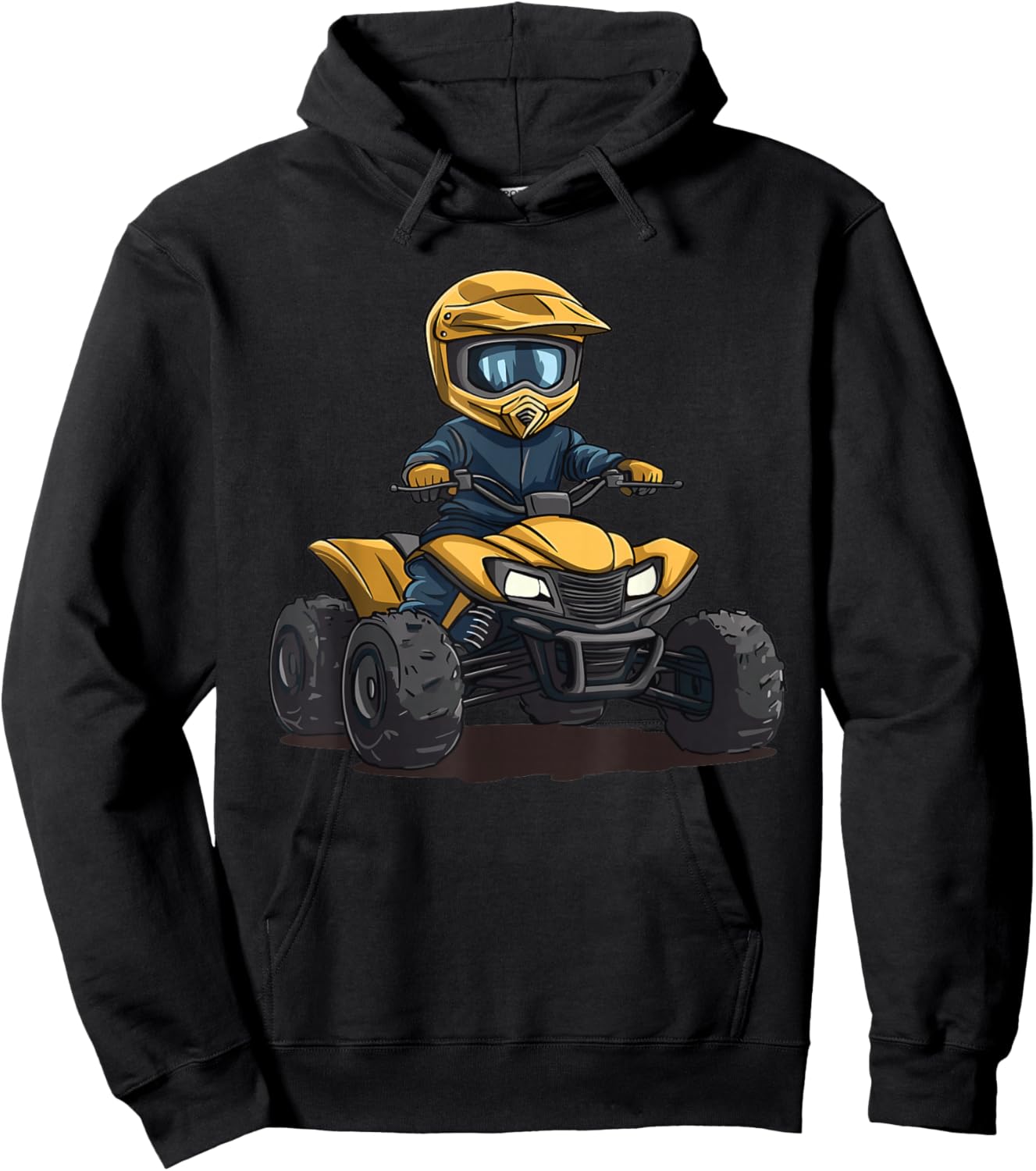 Kids 4 wheeler Hoodie - Hoodie | Black