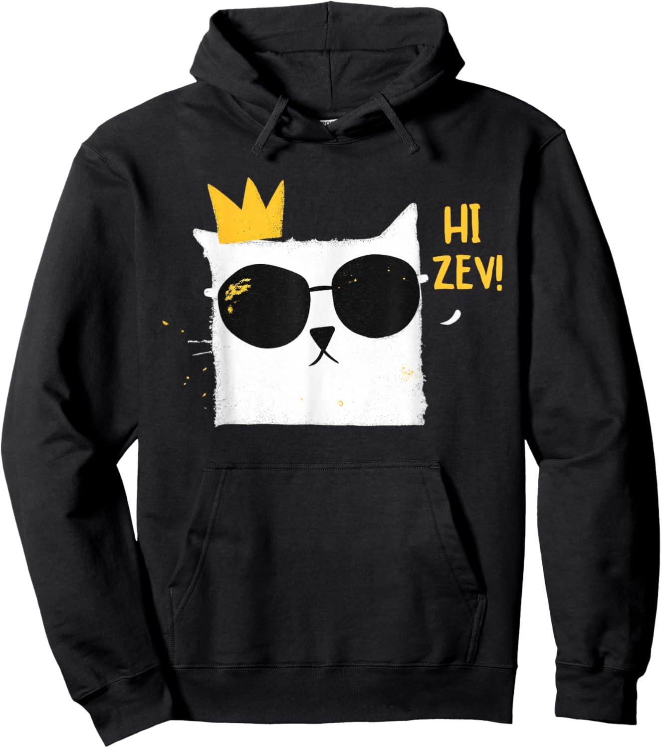 Princess Cat Meme Hi Zev Hoodie - Hoodie | Black