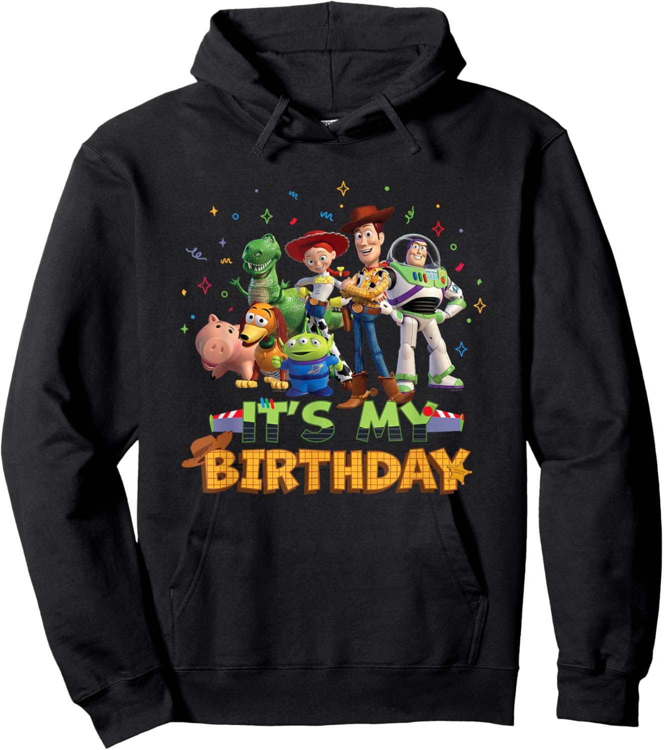 Disney and Pixar’s Toy Story It’s My Birthday Party Matching Hoodie - Hoodie | Black