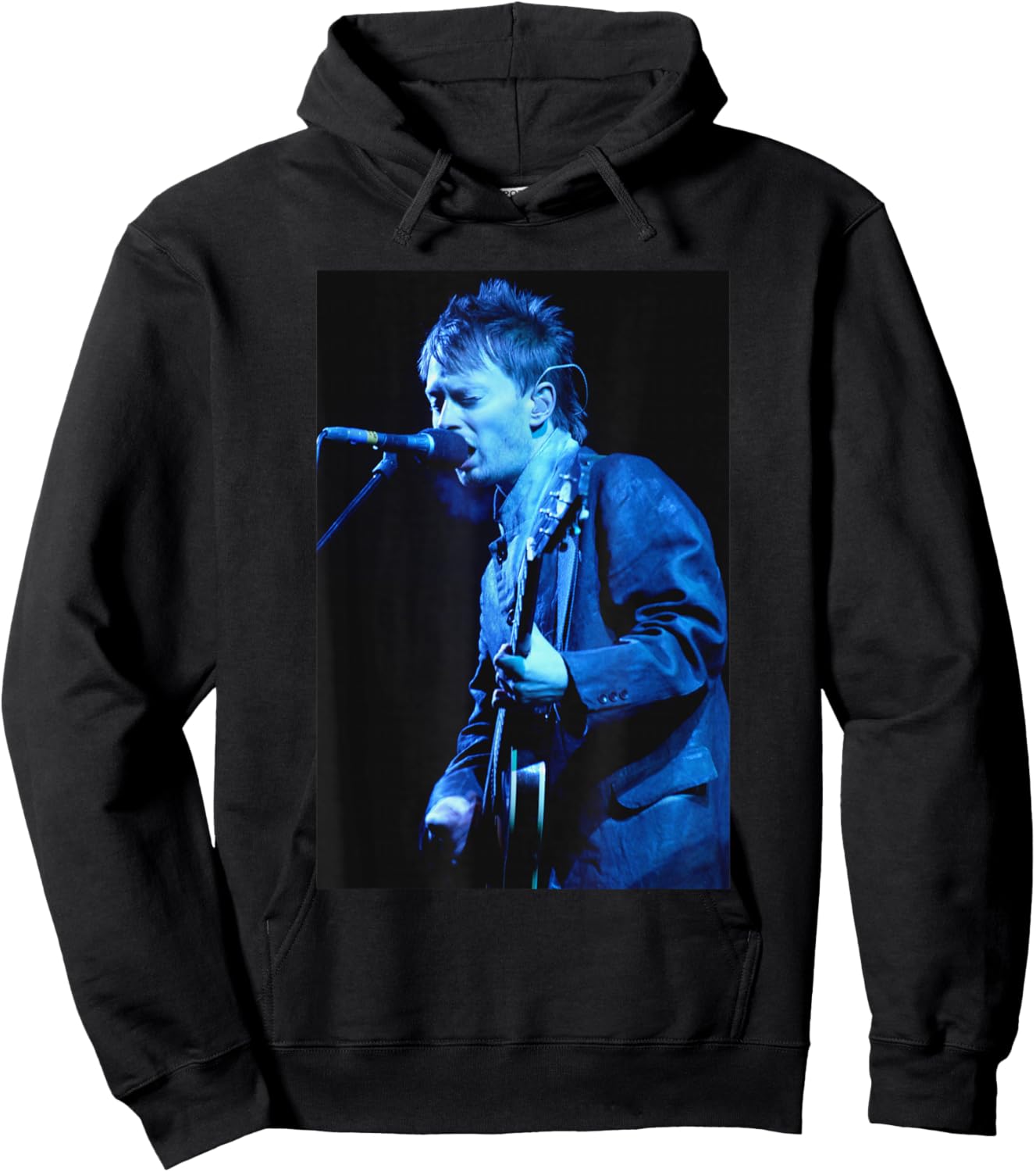 Thom Yorke, Radiohead Singer, Glastonbury, 2003 Hoodie - Hoodie | Black