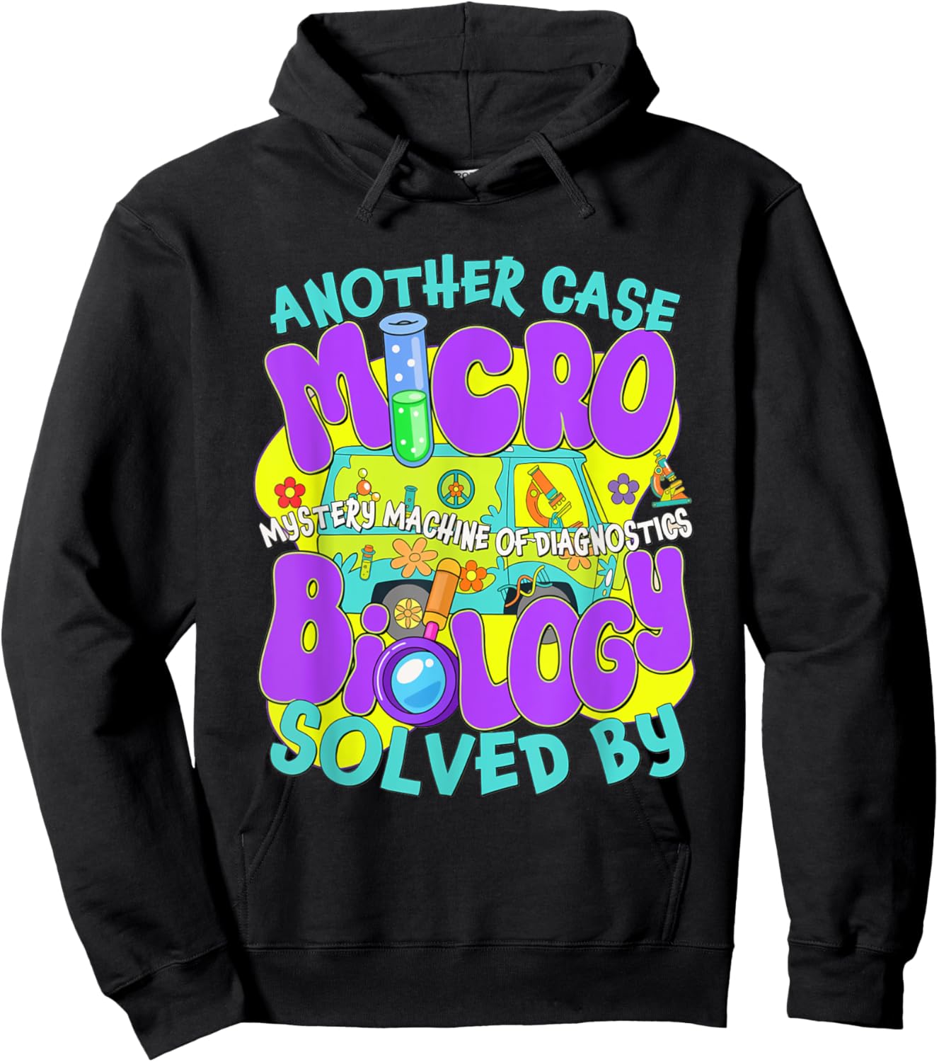 Microbiology Team Lab Week 2025 Infection Control Nurse Hoodie - Hoodie | Black