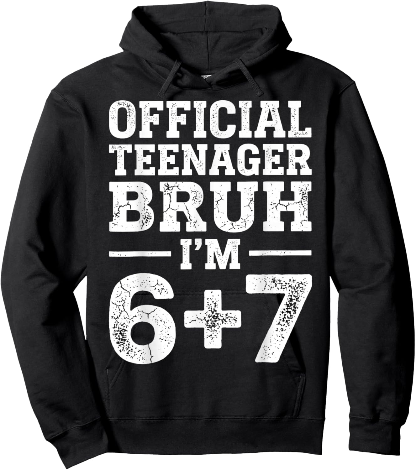 13th Birthday It's My 13 Bday Girls Boys Turning 13 Birthday Hoodie - Hoodie | Black