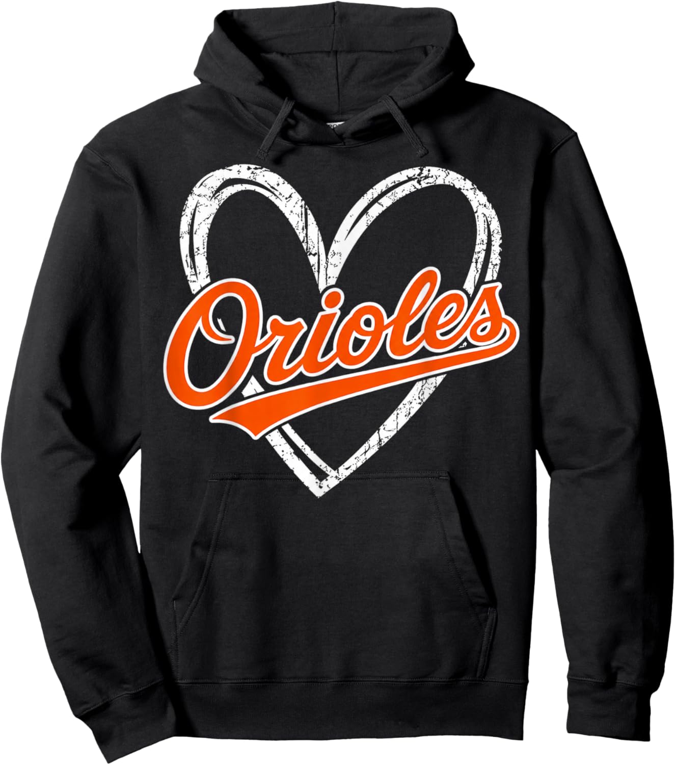 Vintage Oriole Retro Classic Gifts Women Kids Hoodie - Hoodie | Black