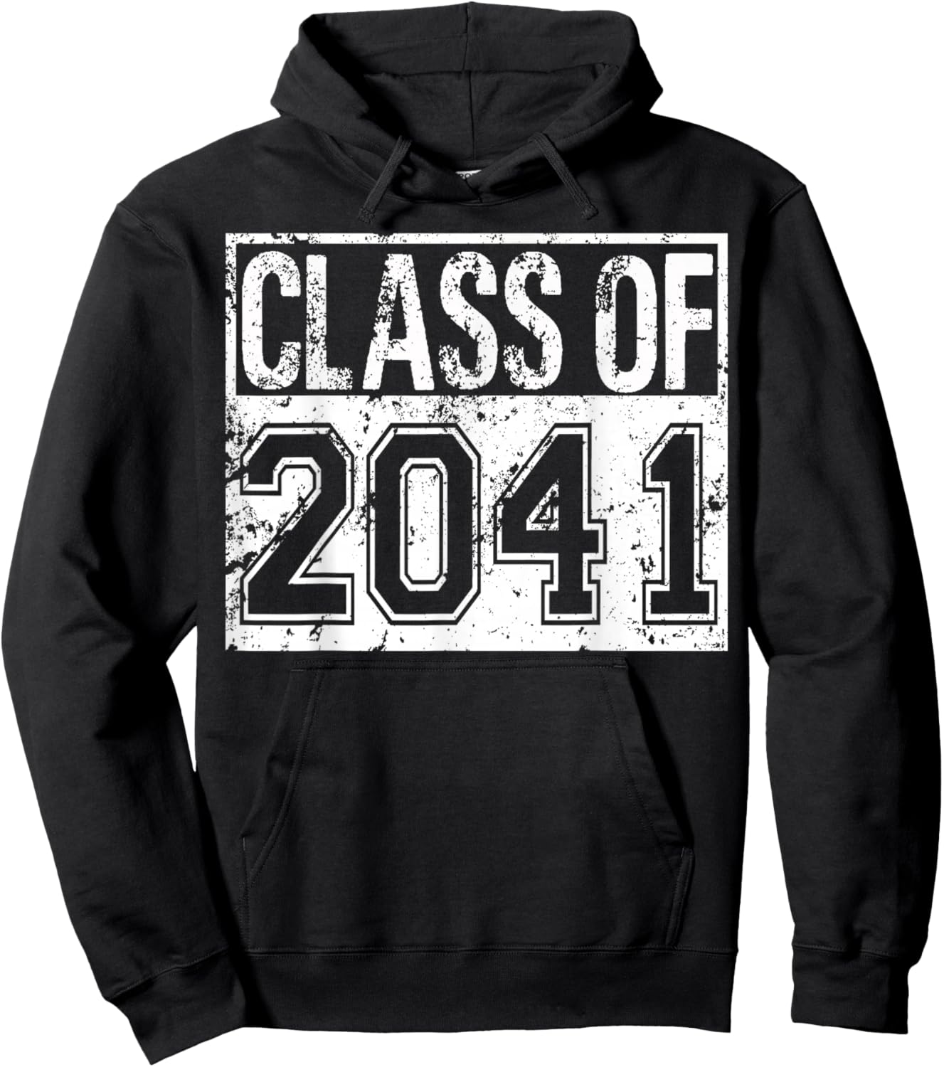 Class of 2041 grow with me Hoodie - Hoodie | Black