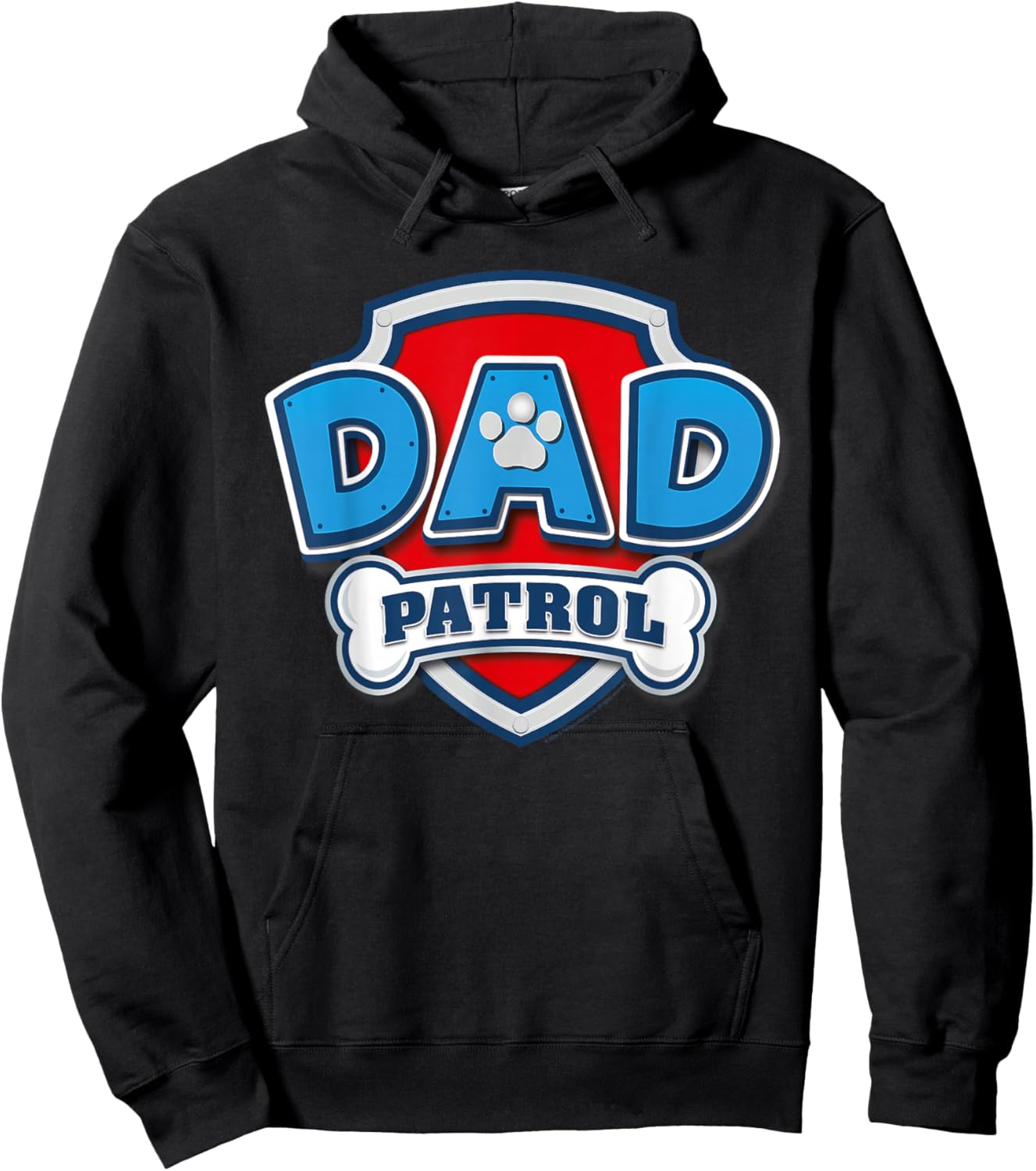 Offizielles Paw Patrol Merchandise - Dad Patrol Hoodie - Hoodie | Black