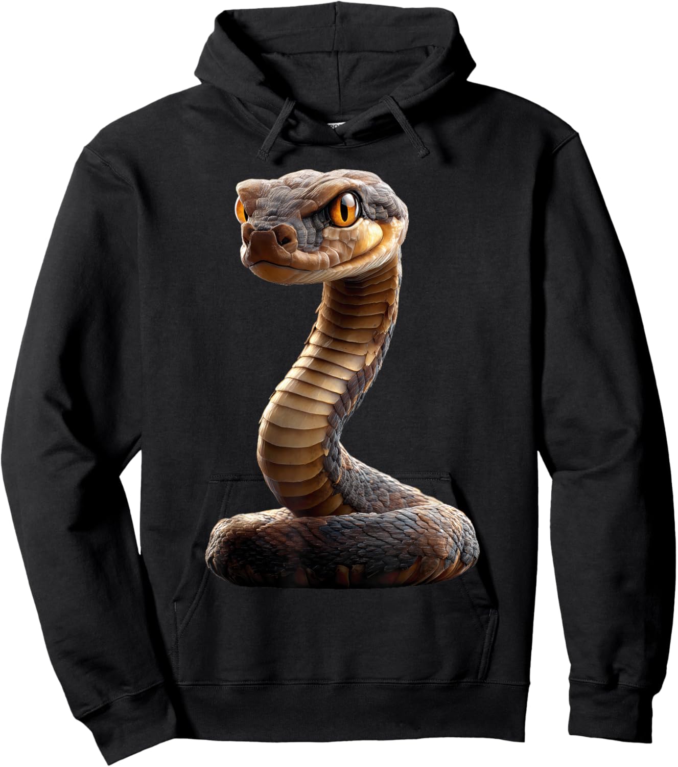 Snake Python Cobra Mamba Rattlesnake Lover Cute Snakes Hoodie - Hoodie | Black