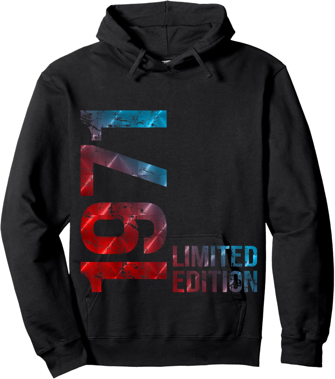 55th Birthday Man Woman 55 Years 1971 Hoodie - Hoodie | Black