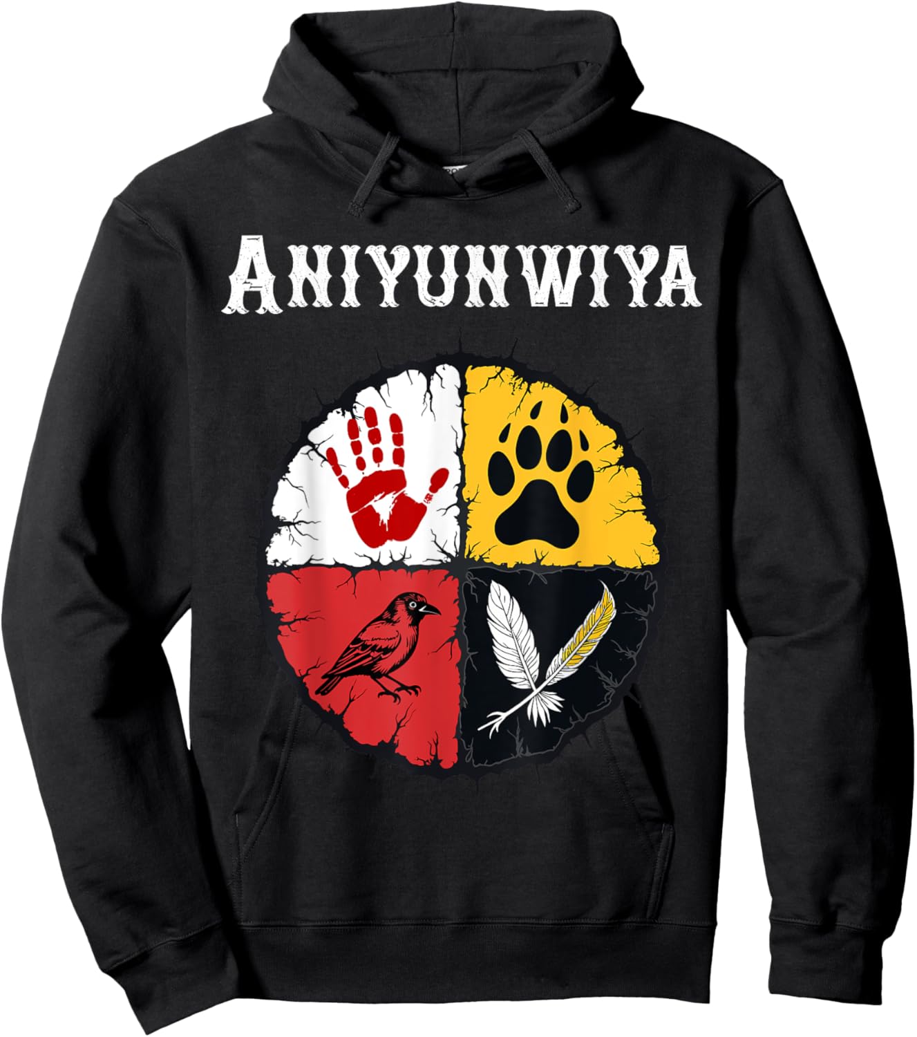 Medicine Wheel Hoodie - Hoodie | Black