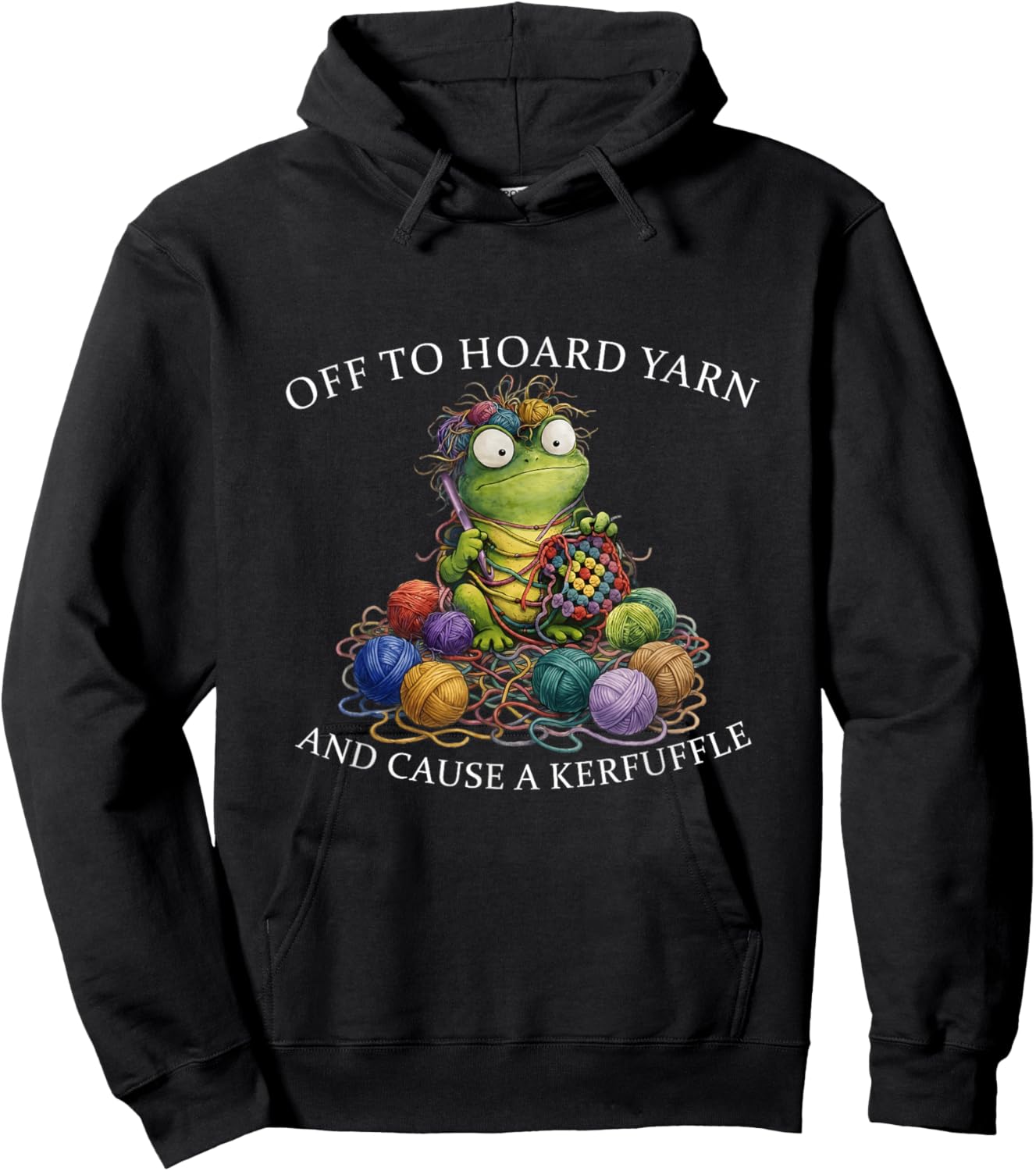 Yarn Lover Hoodie - Hoodie | Black