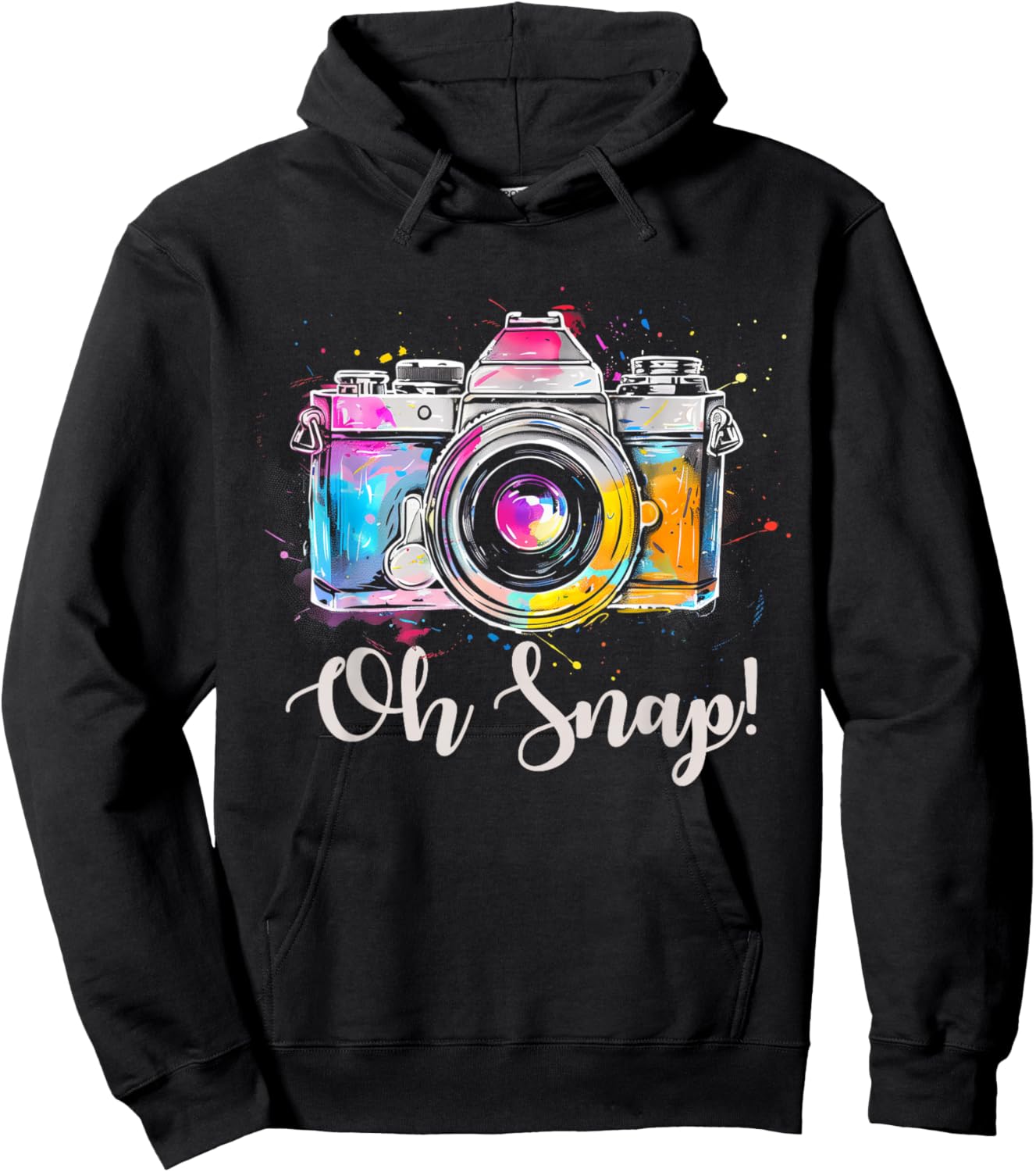 Photographer Vintage Camera Funny Photography Hoodie - Hoodie | Black