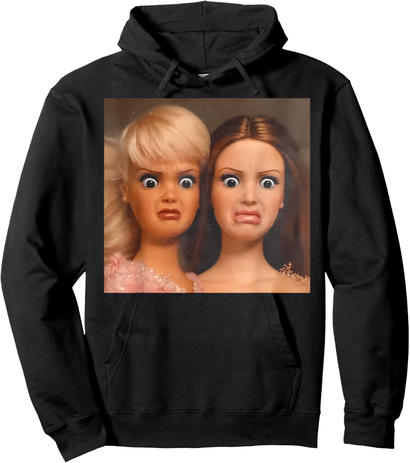 Disgusted Face Meme Doll Babe X Only Baby Love Date Fans Hoodie - Hoodie | Black