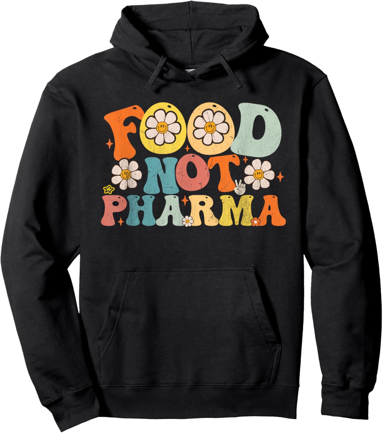 Groovy Funny Saying Hoodie - Hoodie | Black