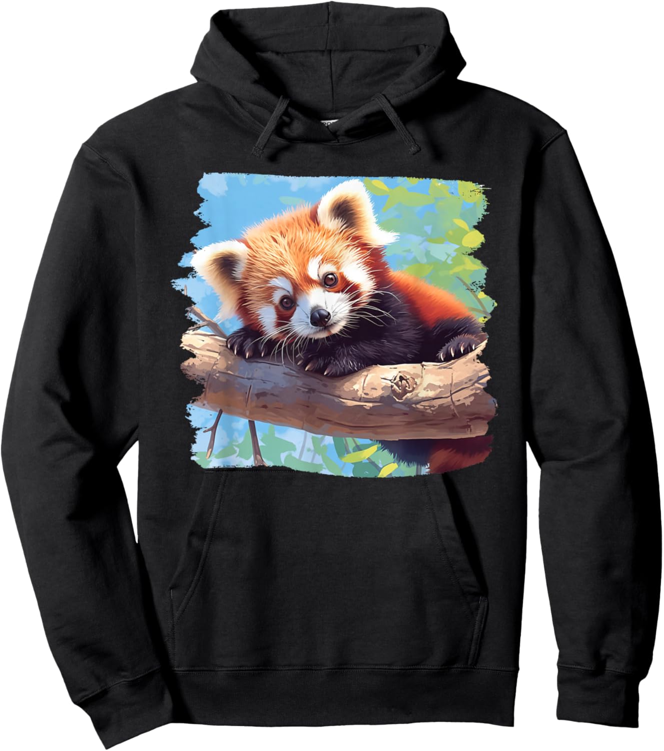 Red Pandas Red Panda Hoodie - Hoodie | Black