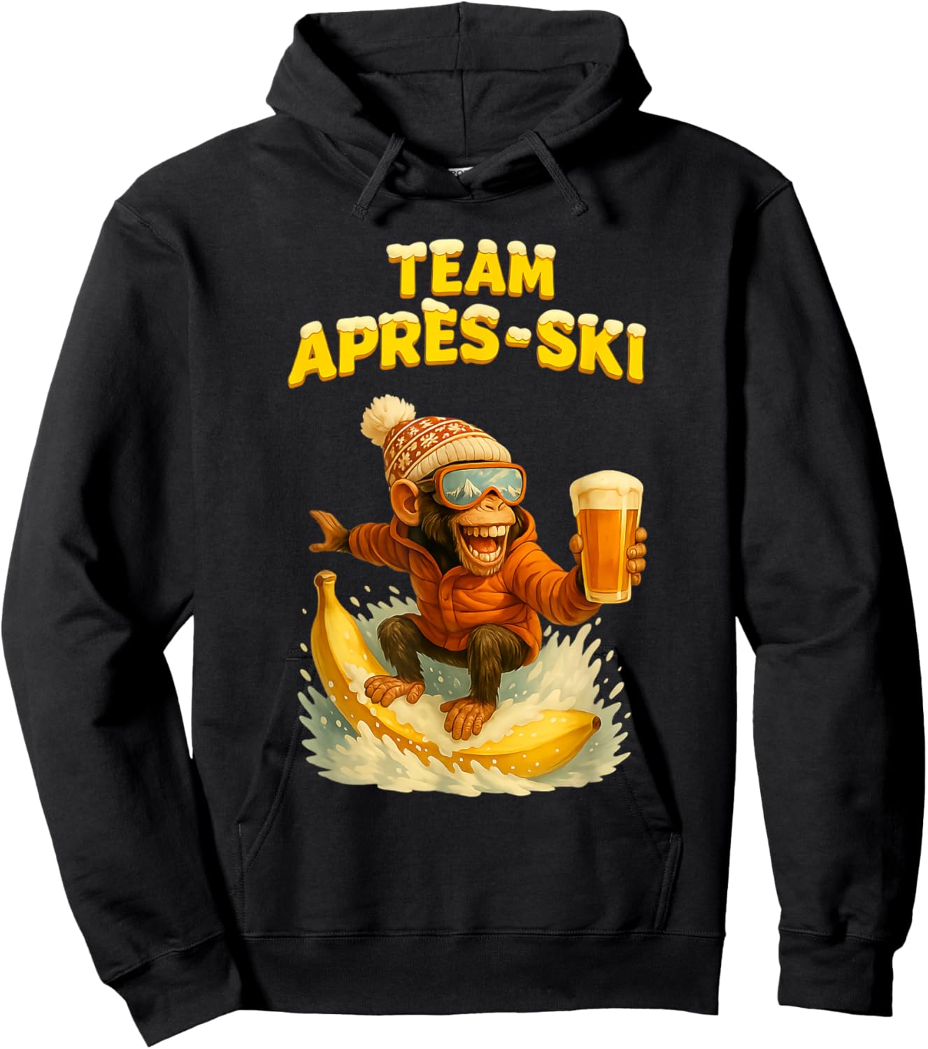 Team Apres Ski Party Party - Boy EVG Hoodie - Hoodie | Black
