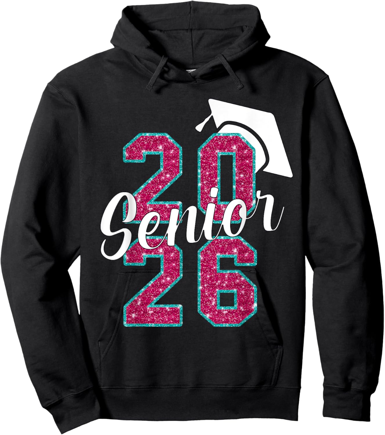 Senior 2026 First Day Of School Class Of 2026 Graduate Hoodie - Hoodie | Black