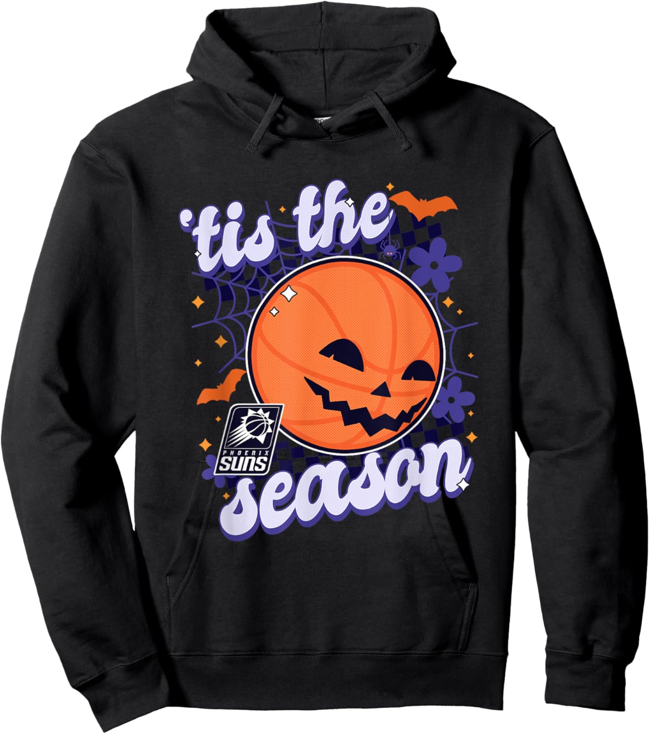 NBA Phoenix Suns Halloween Spooky Season Hoodie - Hoodie | Black