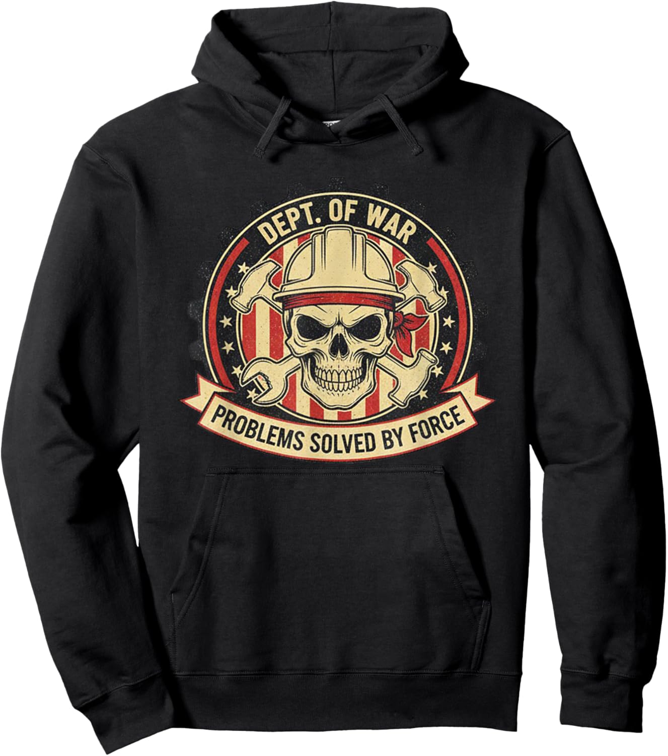 Department of War Established 2025 DOW Hoodie - Hoodie | Black