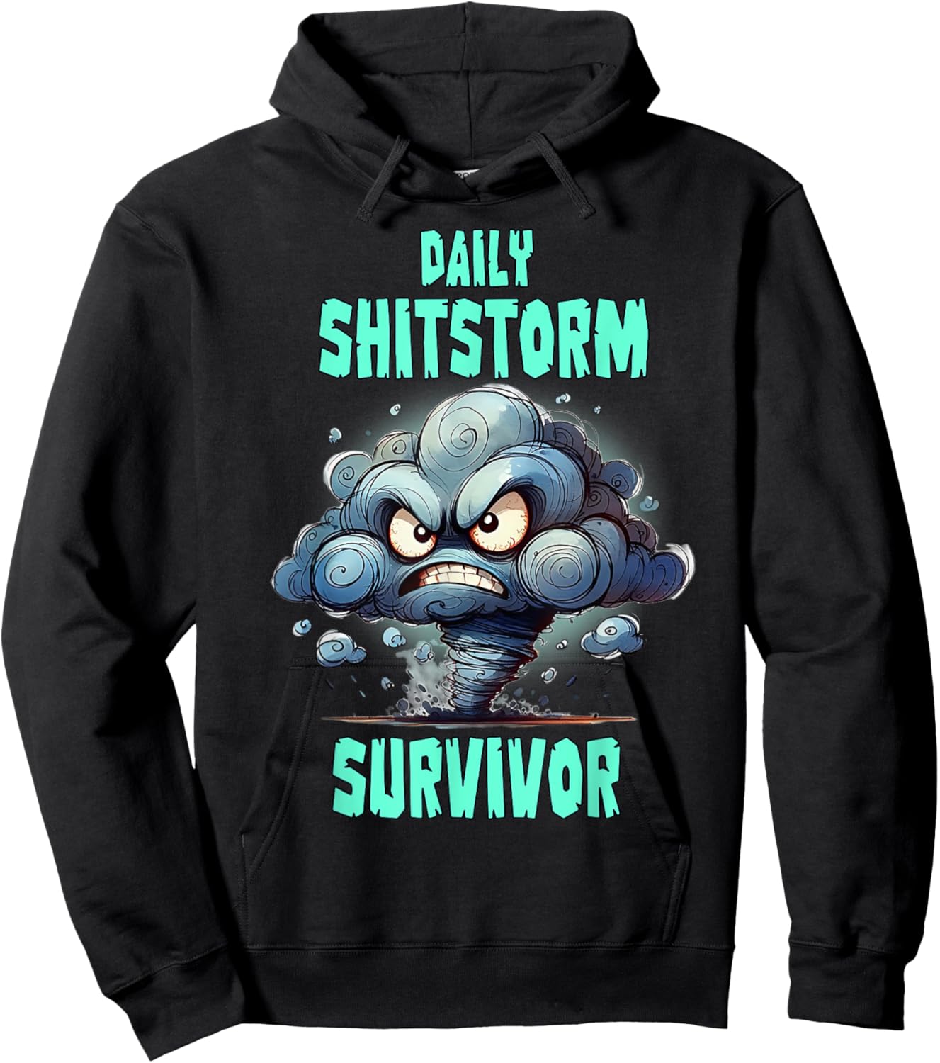 Daily Shitstorm Survivor Hoodie - Hoodie | Black