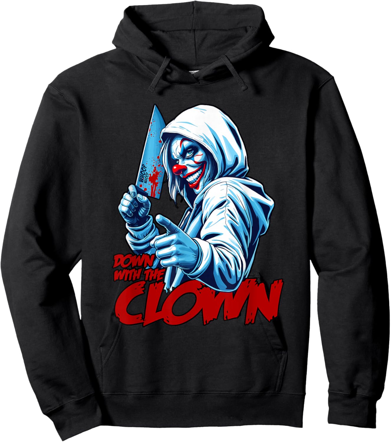 DOWN WITH THE CLOWN ICPS Juggalette Hatchet Hoodie - Hoodie | Black