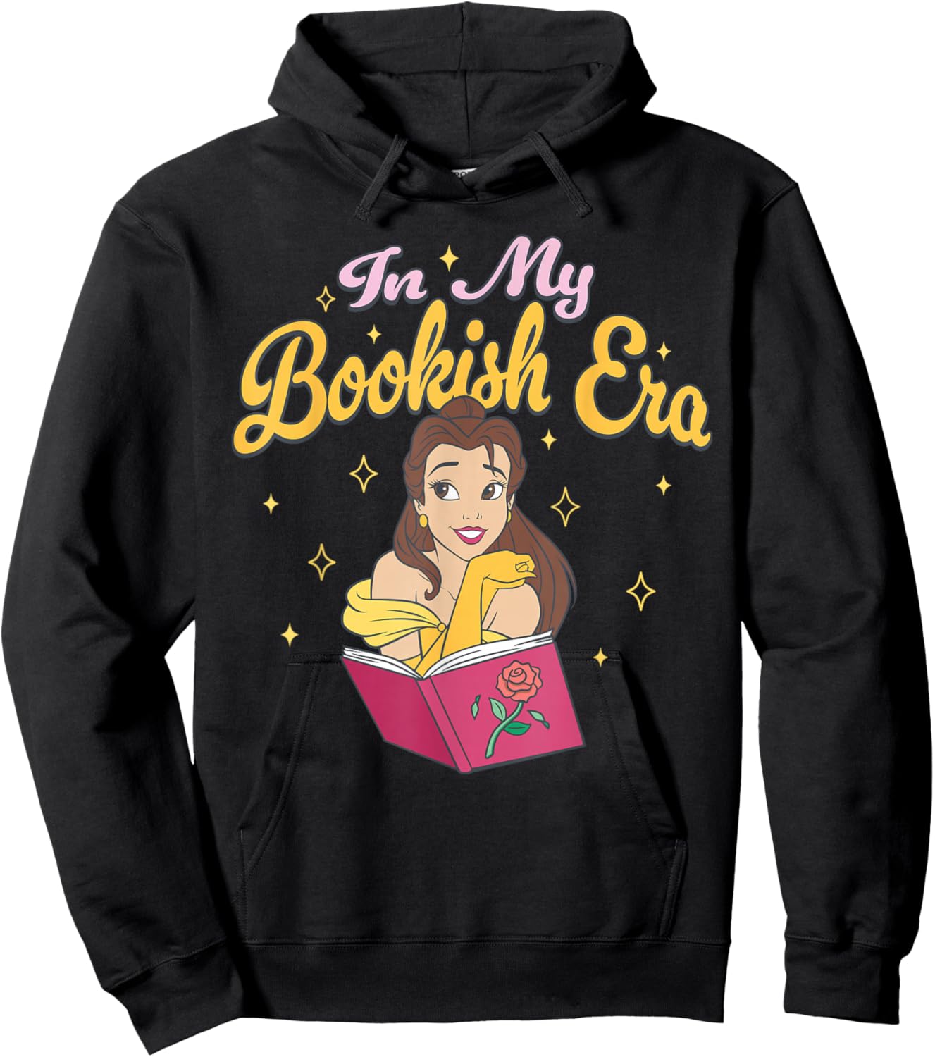 Disney Beauty and The Beast in My Bookish Era Hoodie - Hoodie | Black