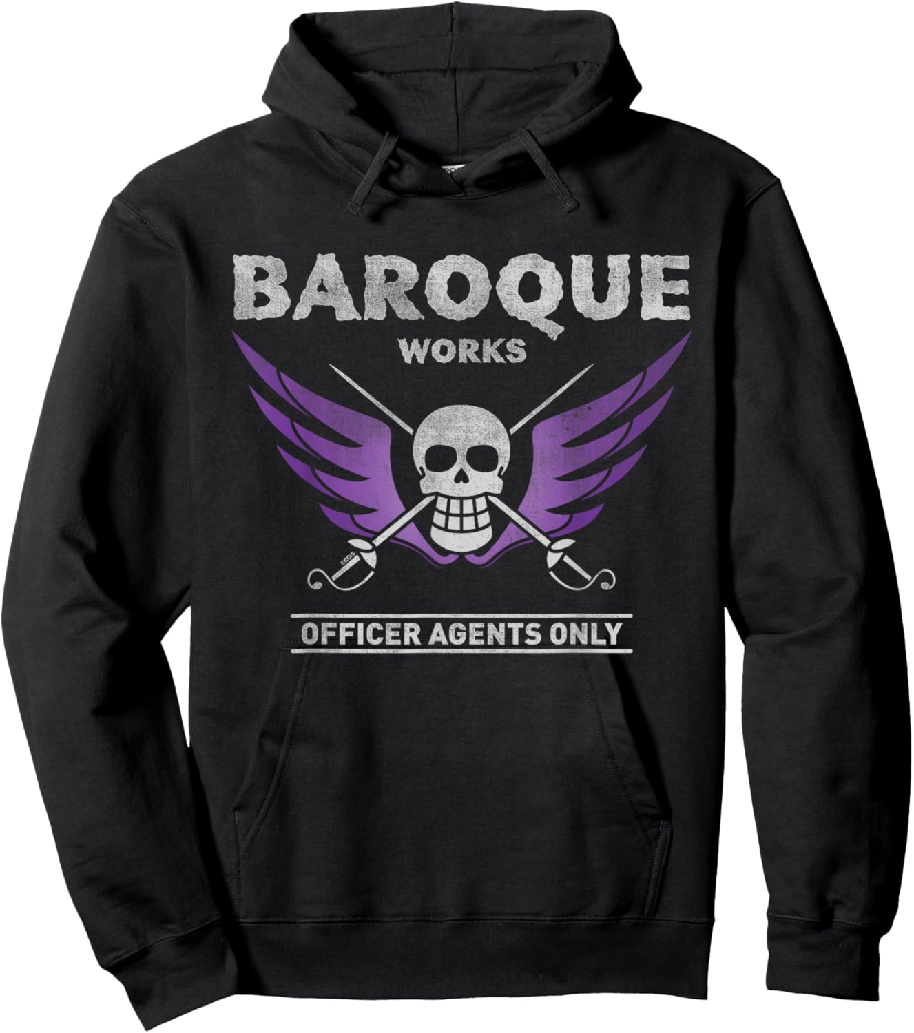 One Piece Baroque Works Agent Hoodie - Hoodie | Black