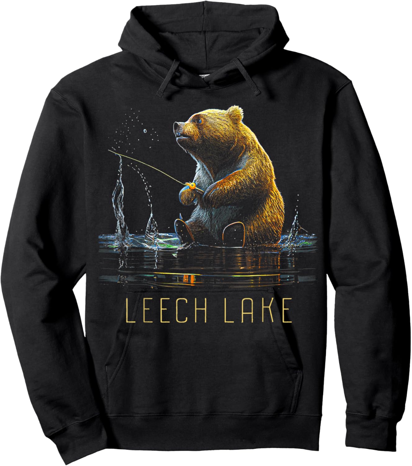 Leech Lake Hoodie - Hoodie | Black