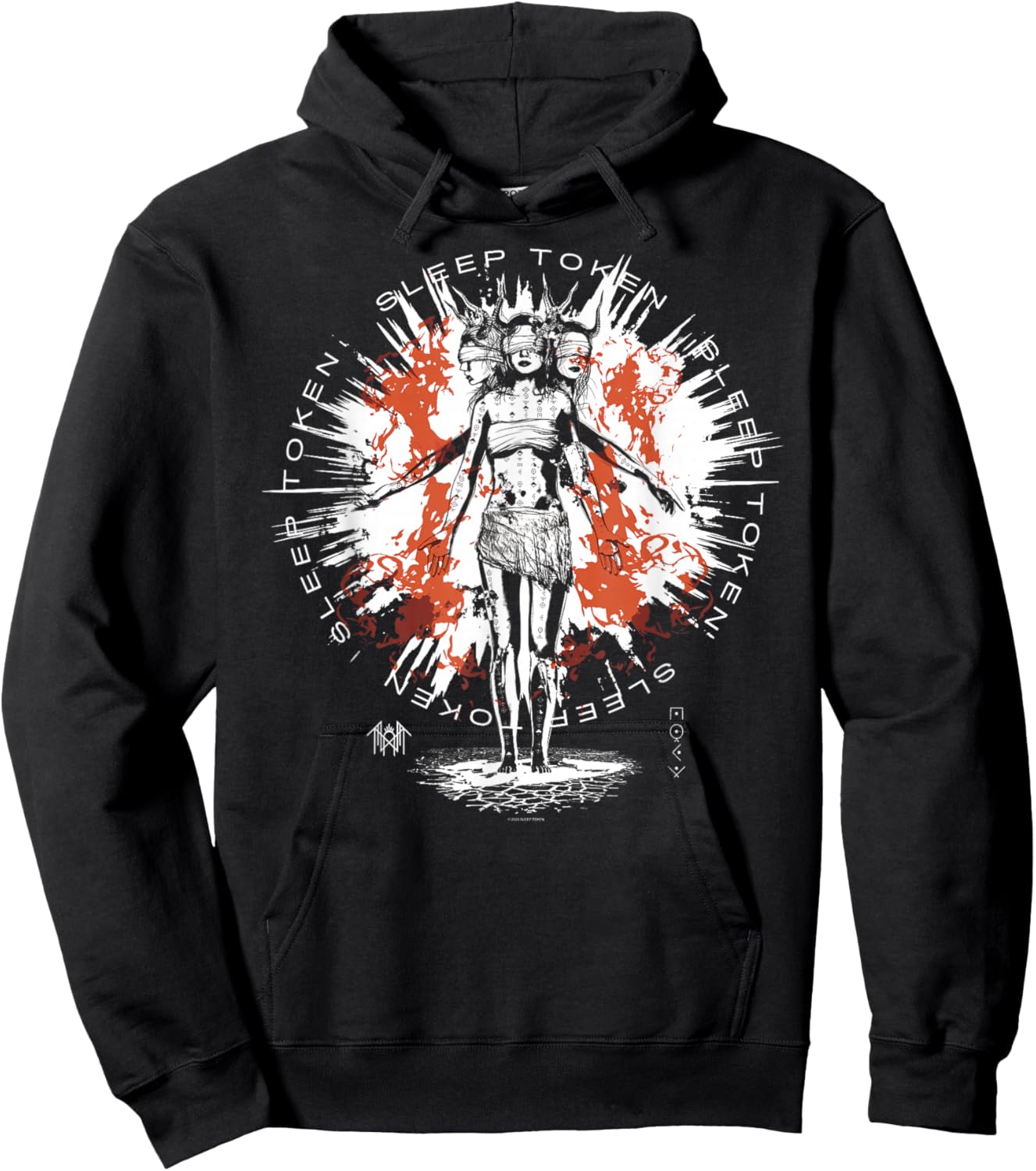 Sleep Token Rain Brown Hoodie - Hoodie | Black