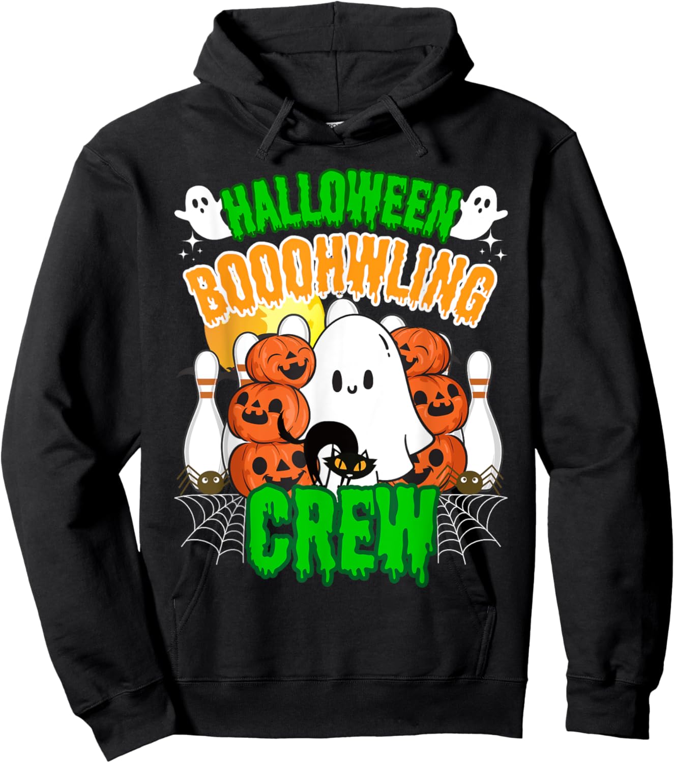 Bowler Coach Bowling Kids Halloween Player Team Bowling Hoodie - Hoodie | Black