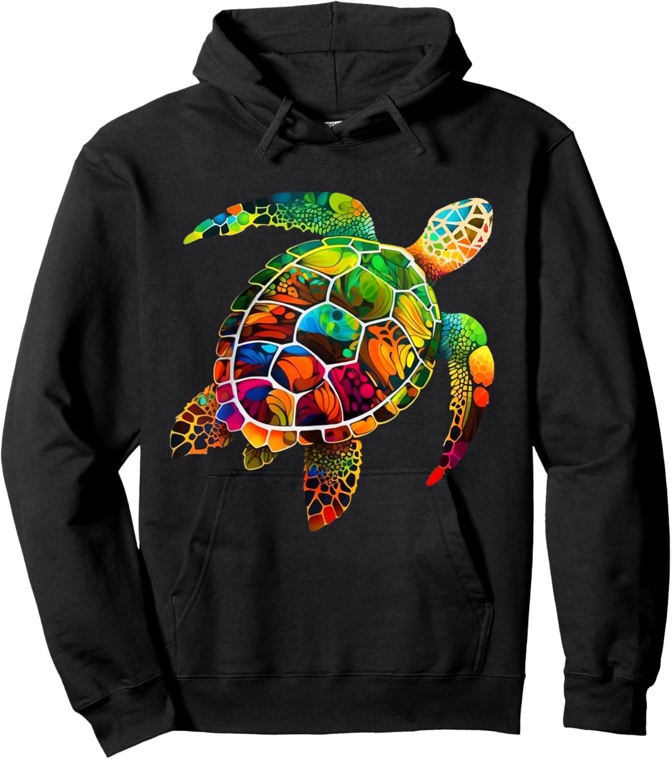 Hawaiian Sea Turtle Hawaii Holiday Beach Summer Maui Hoodie - Hoodie | Black