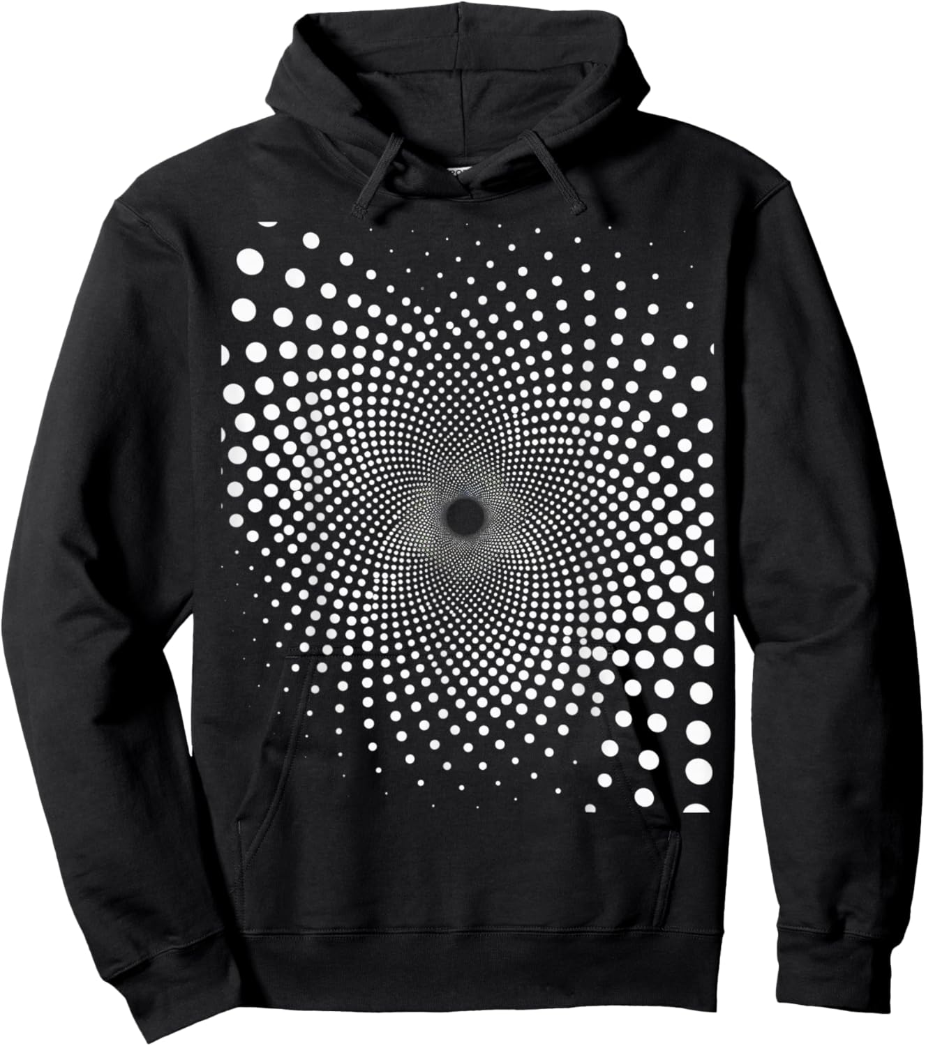 Optical Illusion Hoodie - Hoodie | Black