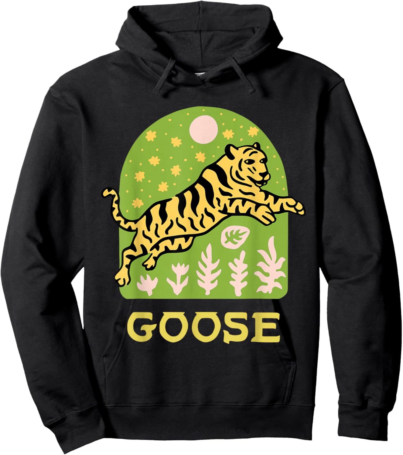 Goose Tiger Hoodie - Hoodie | Black
