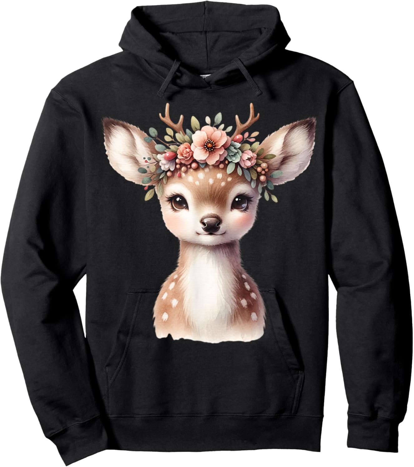Reindeer Deer Costume Shirt Dirndl Deer Women's Costume , black, S Hoodie - Hoodie | Black