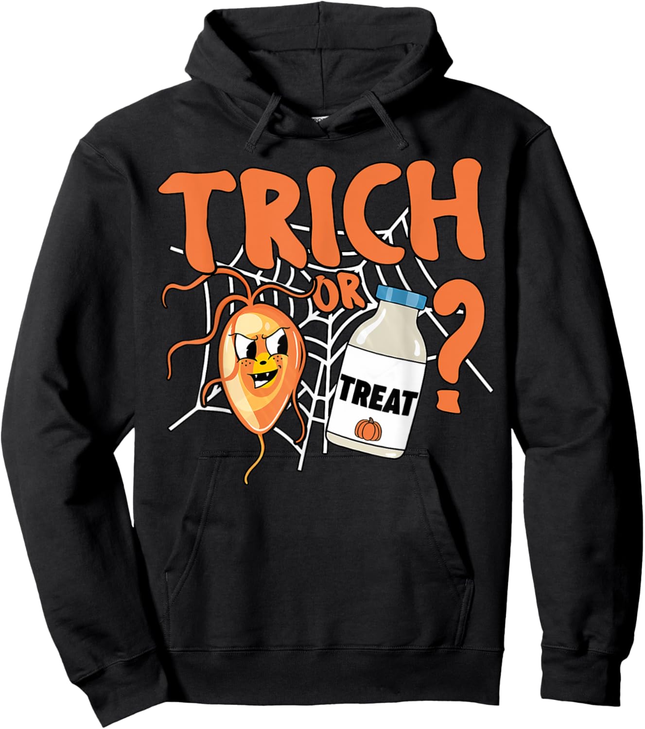 Halloween Medical Lab Science Microbiology Scientist Teacher Men Women Hoodie - Hoodie | Black