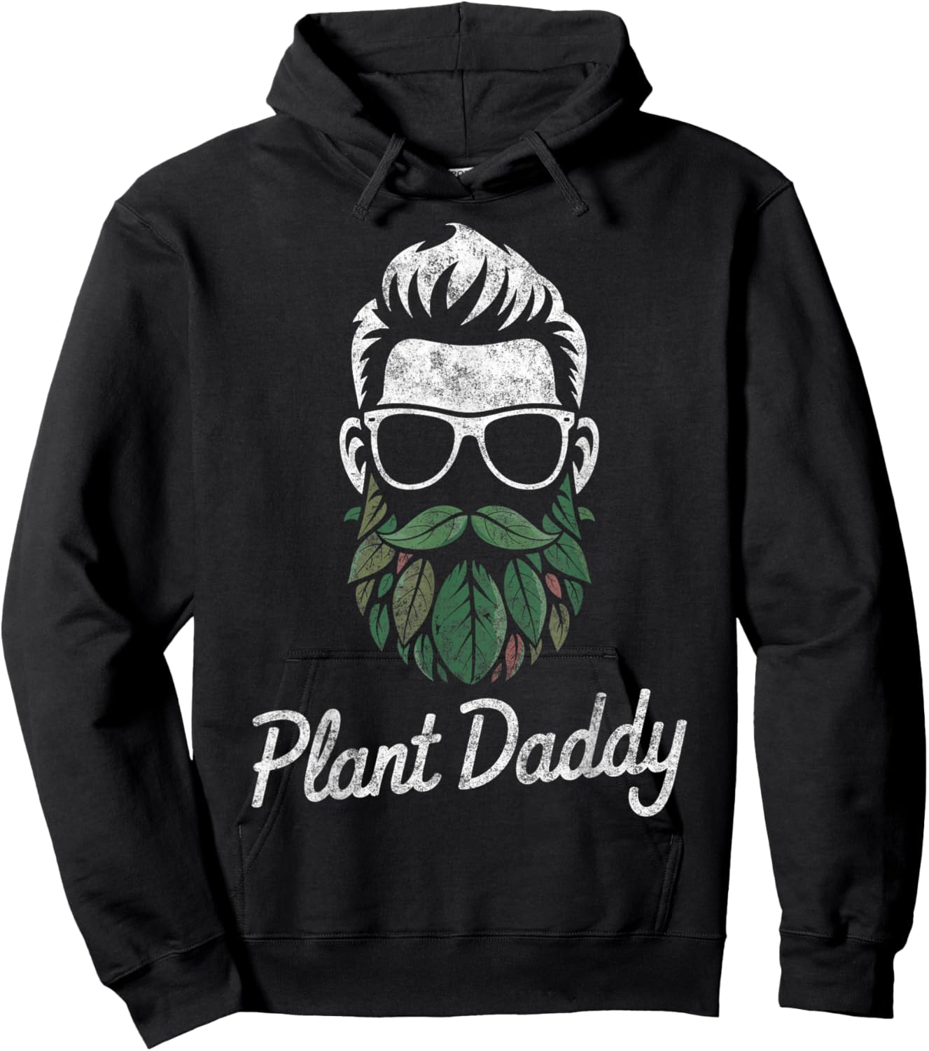 Funny Plant Daddy Floral Garden Lover Botanical Plants Hoodie - Hoodie | Black