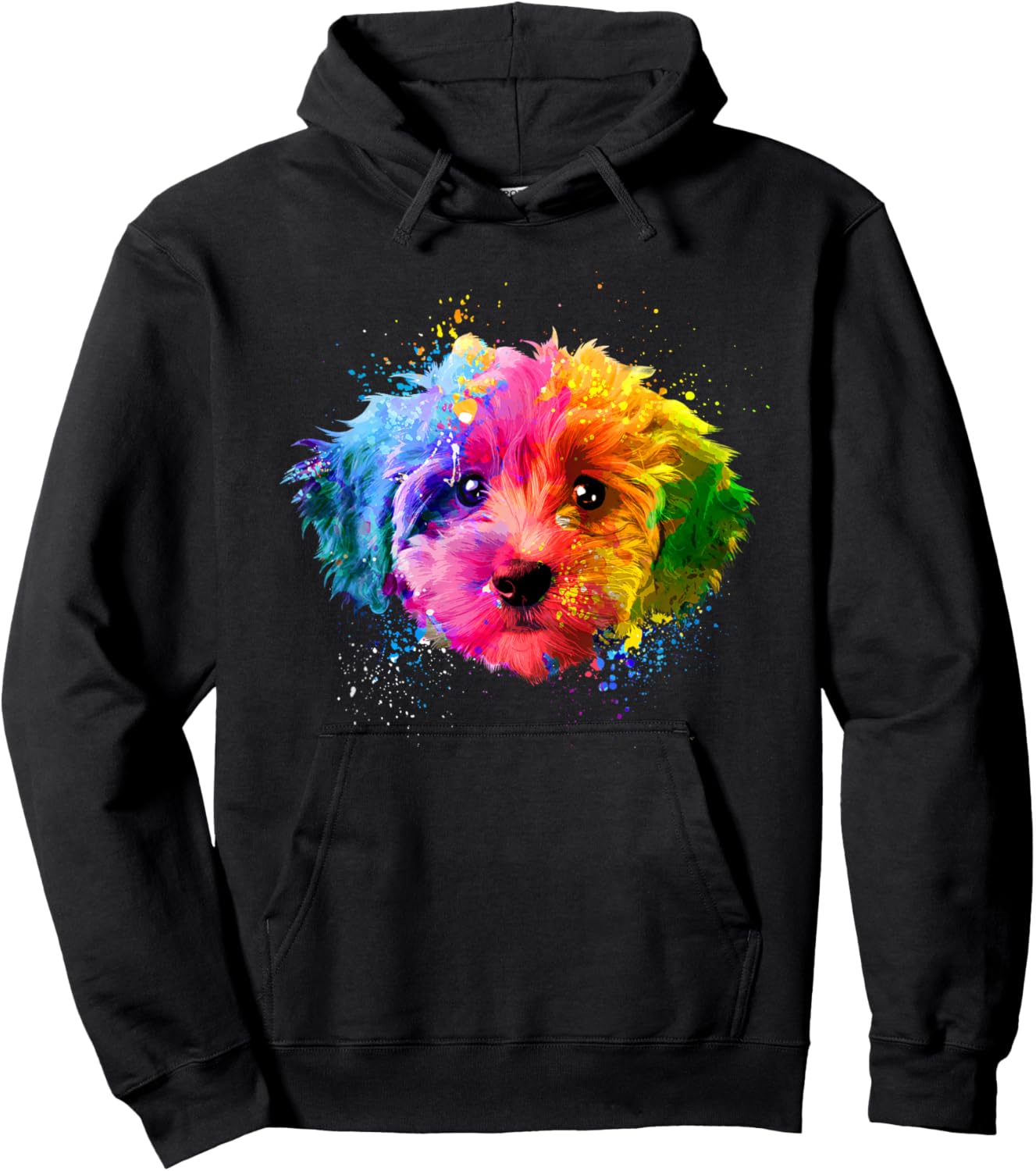 Cute Goldendoodle Design Women Goldendoodle Lovers Hoodie - Hoodie | Black