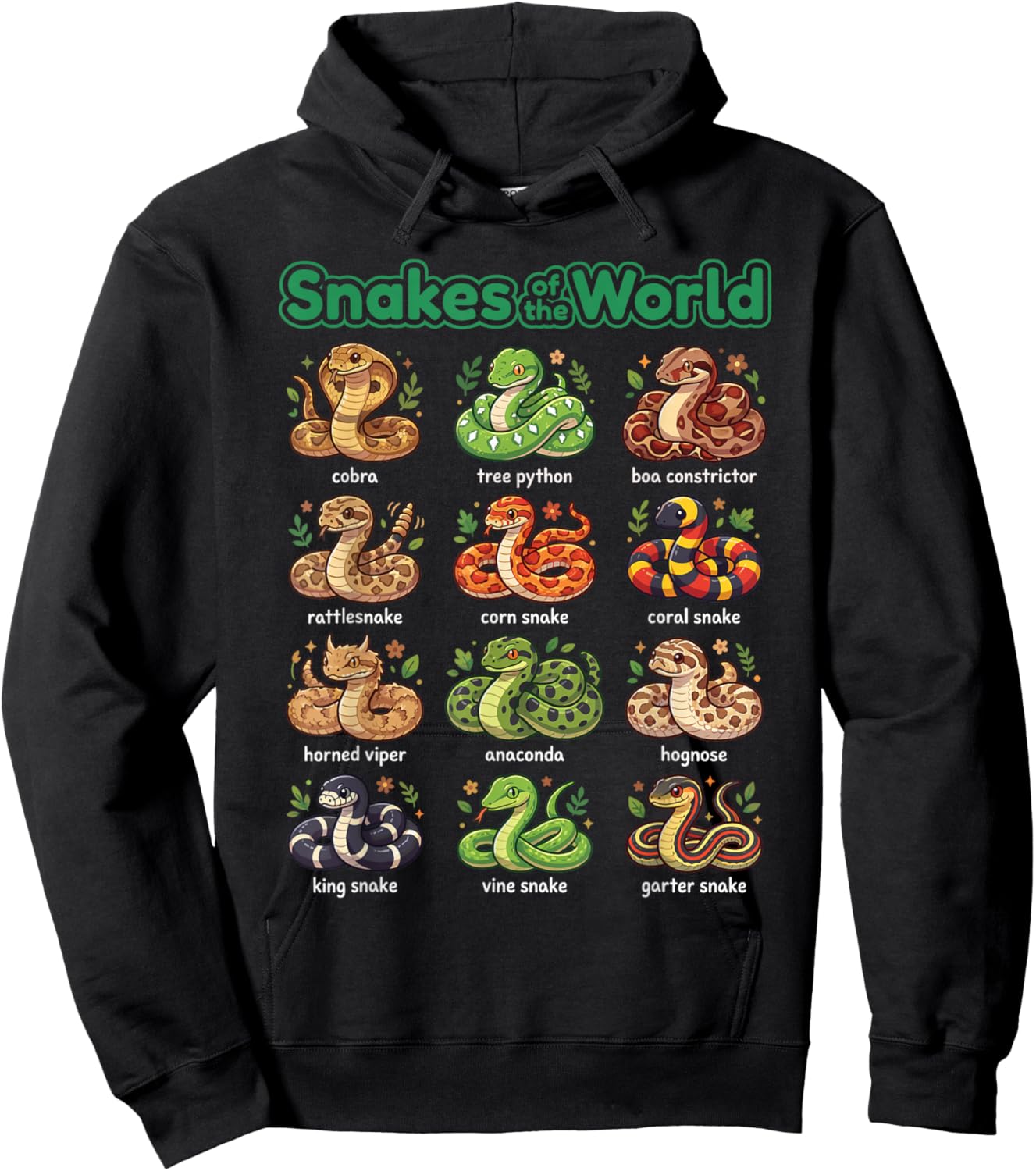 T-Shirt Hoodie - Hoodie | Black
