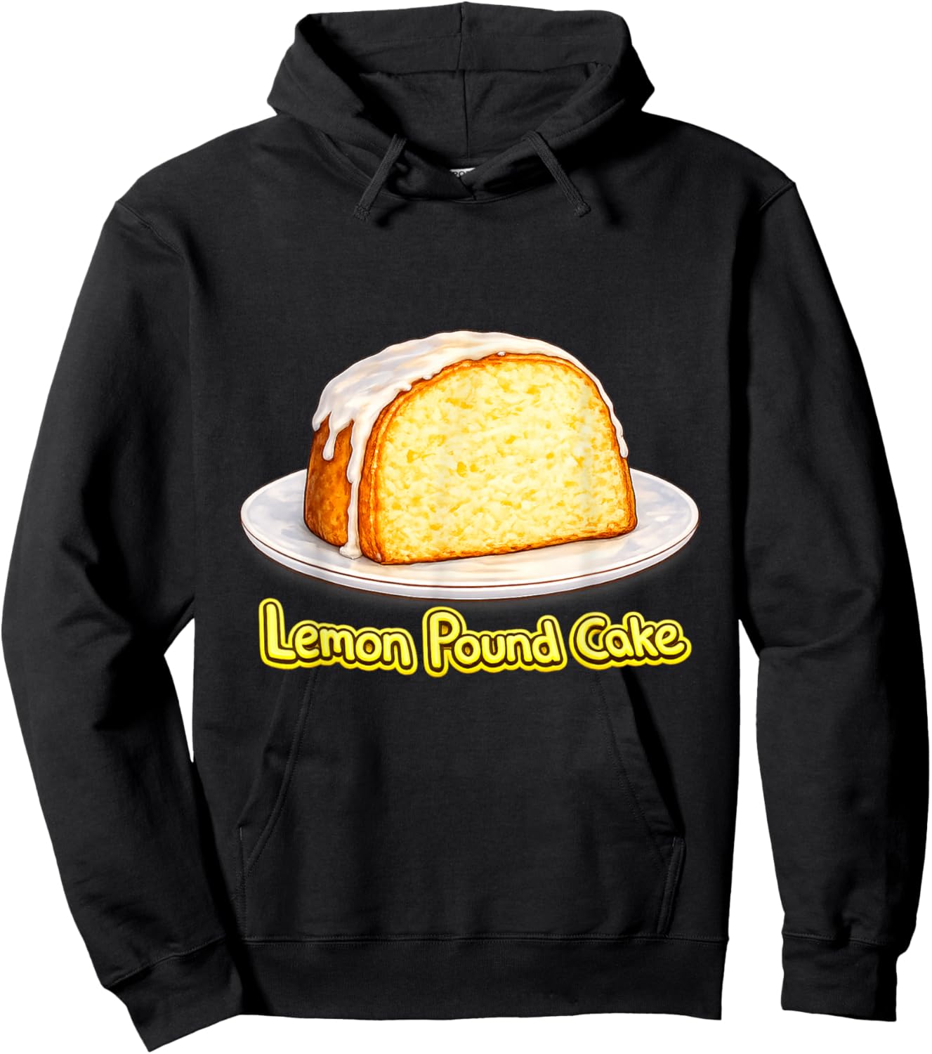 Justice for Lemon Pound Cake Funny Lemon Pound Cake Meme Hoodie - Hoodie | Black