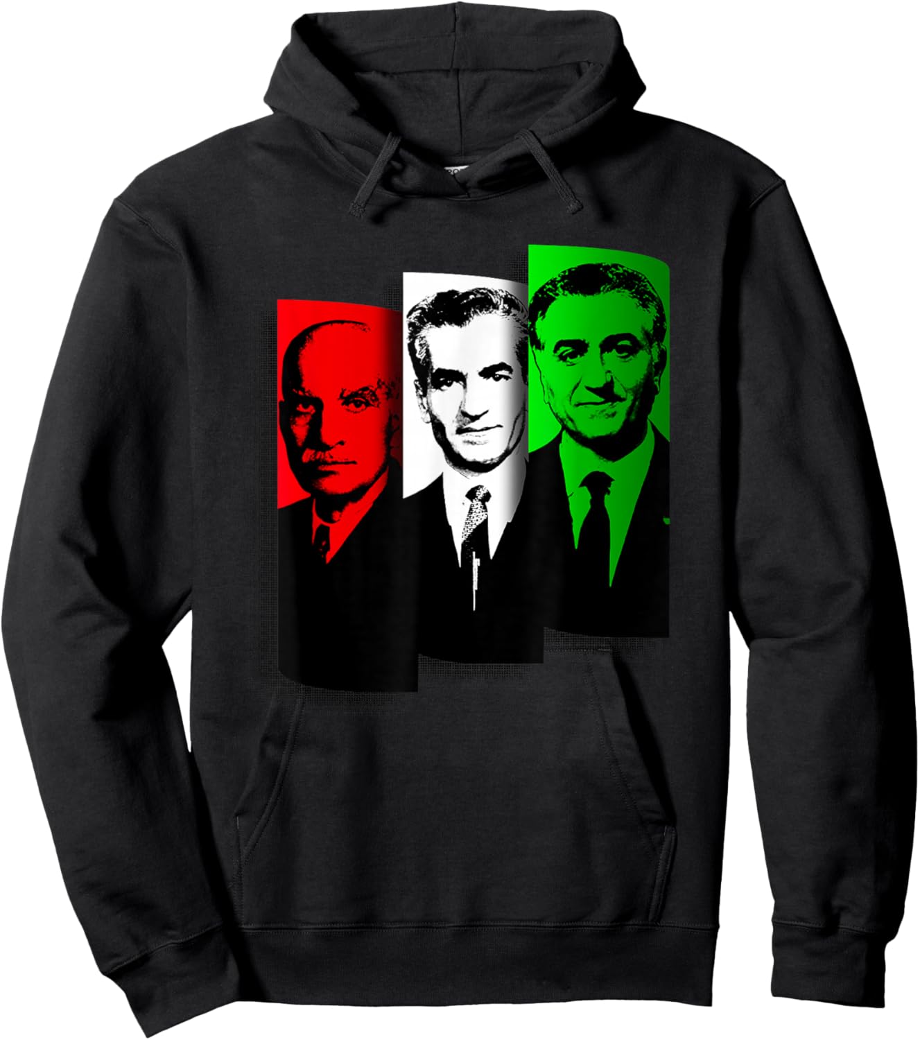 Shahs of Iran Pahlavi Monarchy Persian Leader Hoodie - Hoodie | Black