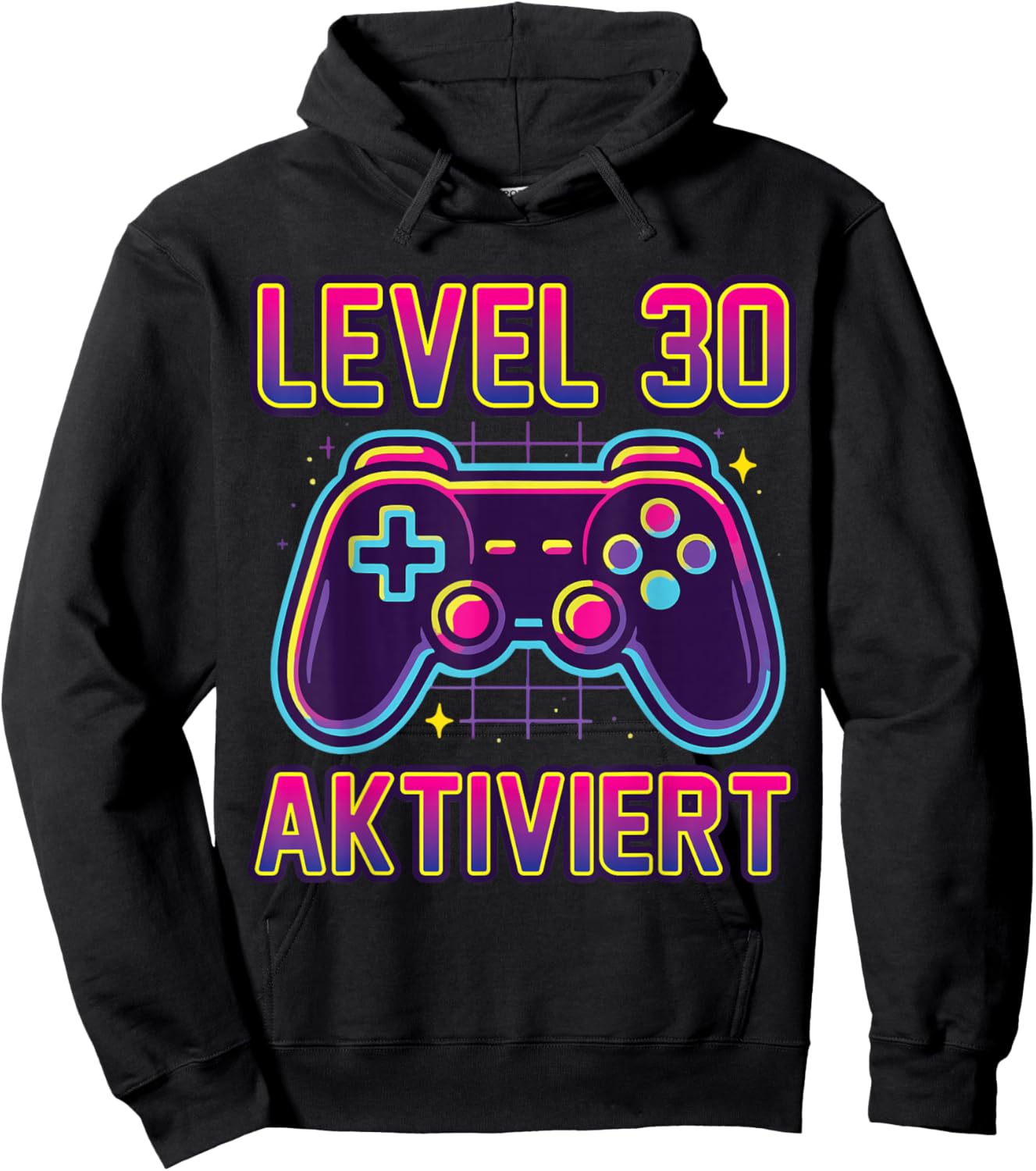 30. Geburtstag Jungen Video Gamer Level 30 Aktiviert Mann Hoodie - Hoodie | Black